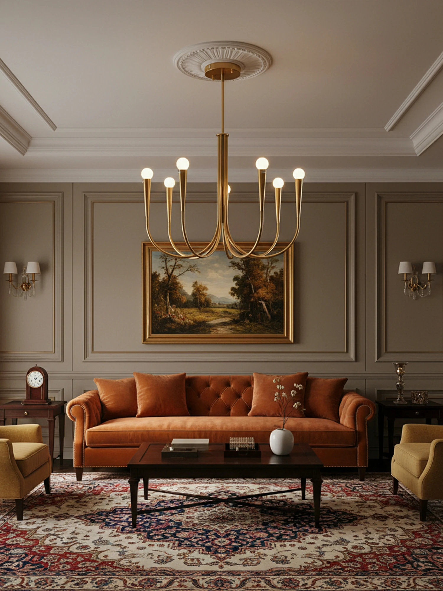 Swoop Arm Chandelier - Image 27