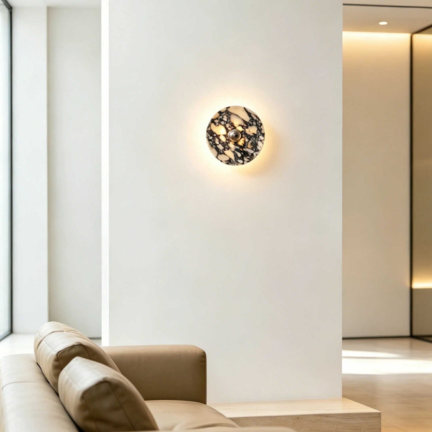 Terkel Marble Wall Lamp - Image 6