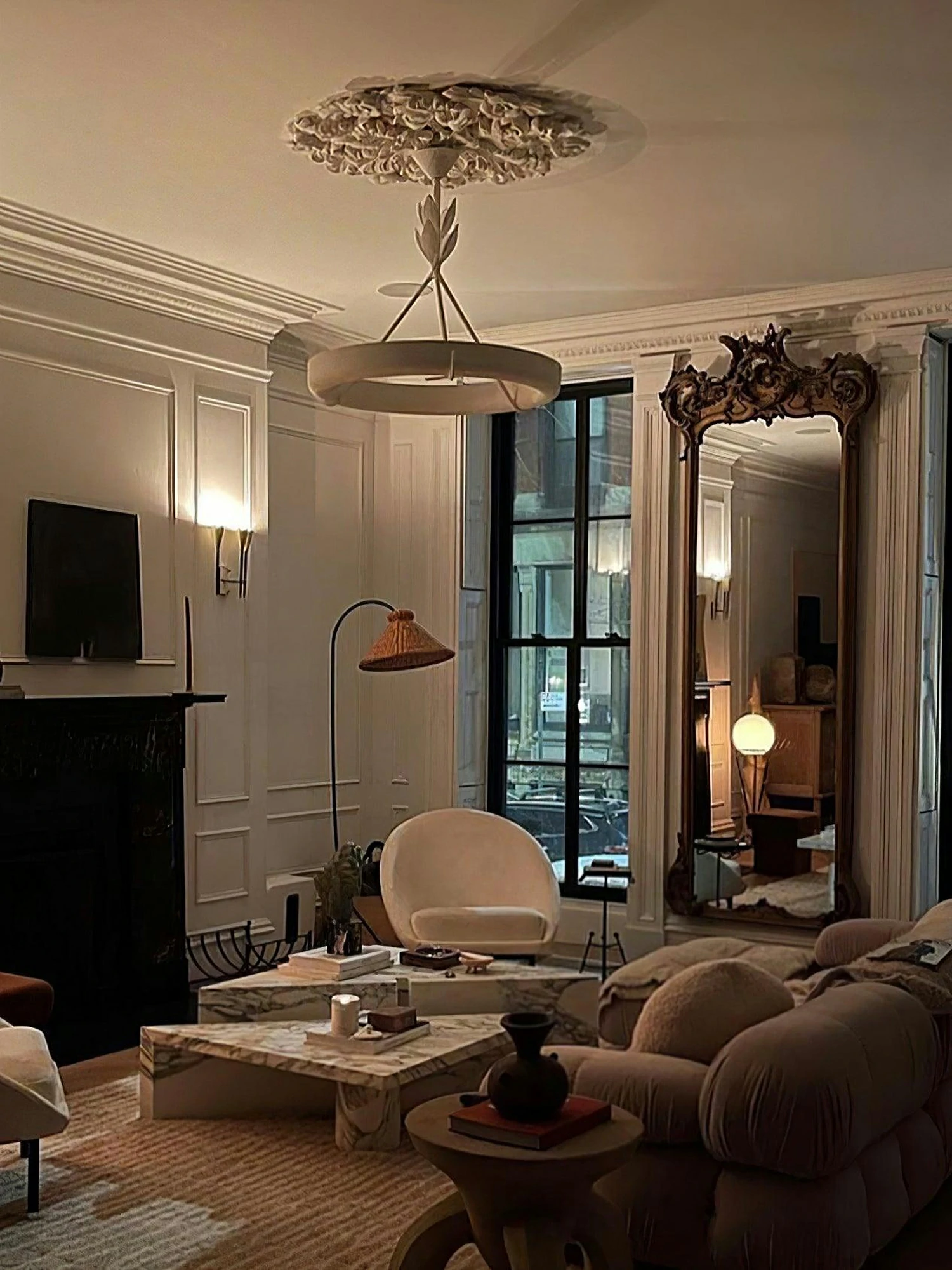Tinsley Plaster Chandelier - Image 7