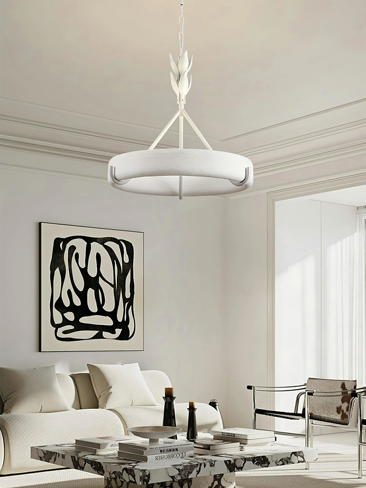 Tinsley Plaster Chandelier - Image 2
