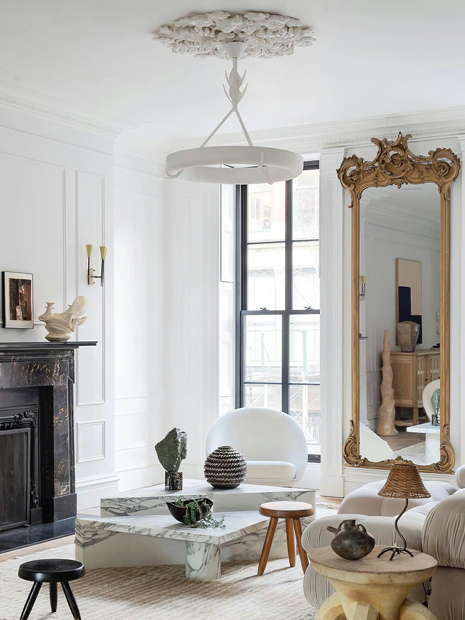 Tinsley Plaster Chandelier - Image 8