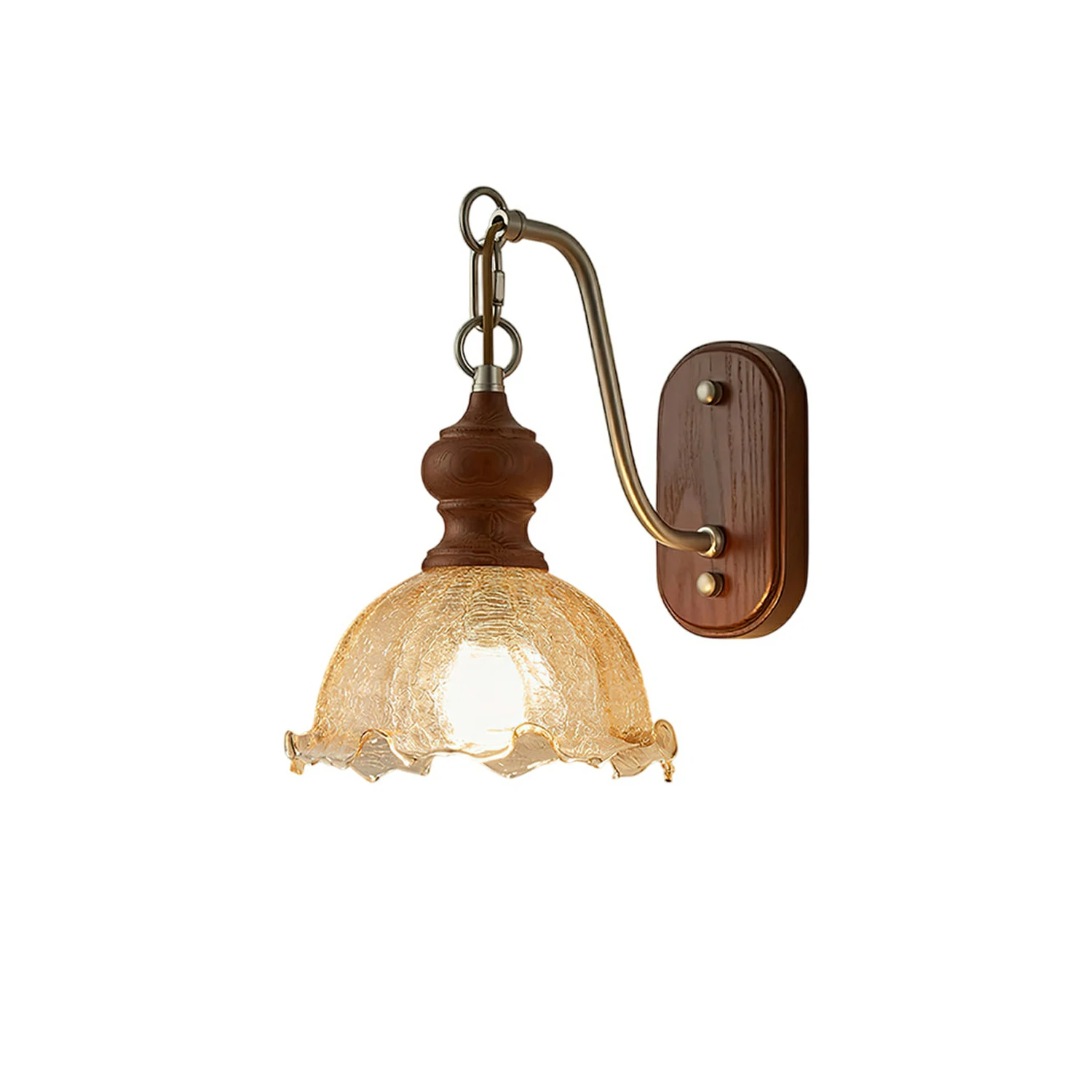 Vintage Flower Wall Lamp