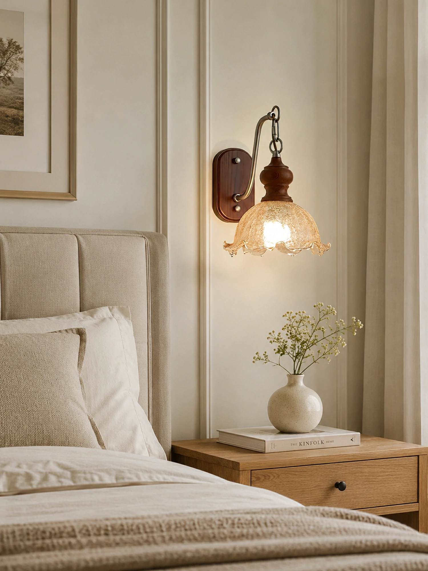 Vintage Flower Wall Lamp - Image 7