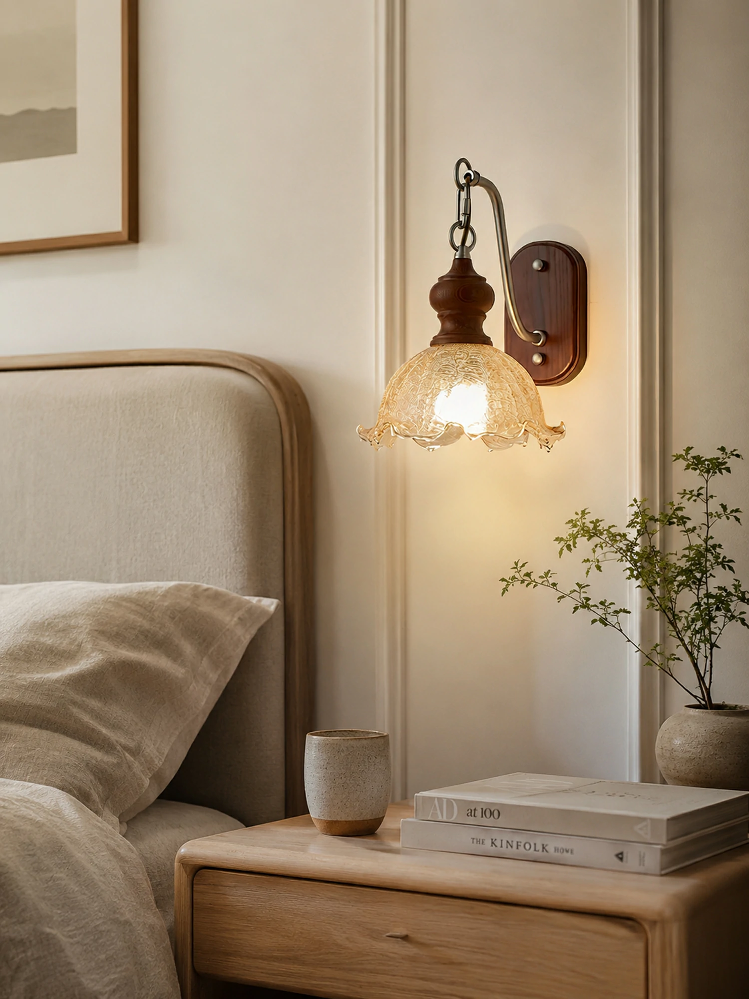 Vintage Flower Wall Lamp - Image 9