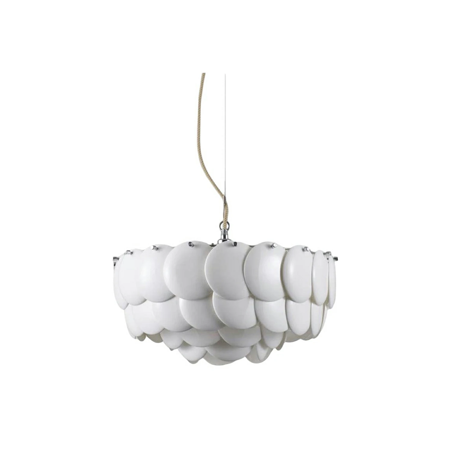 White Lottie Chandelier