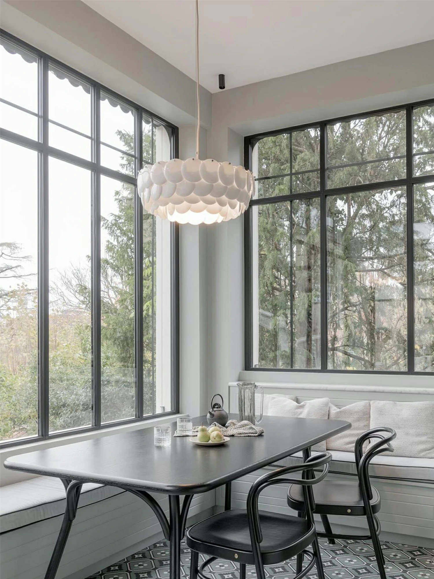 White Lottie Chandelier - Image 6