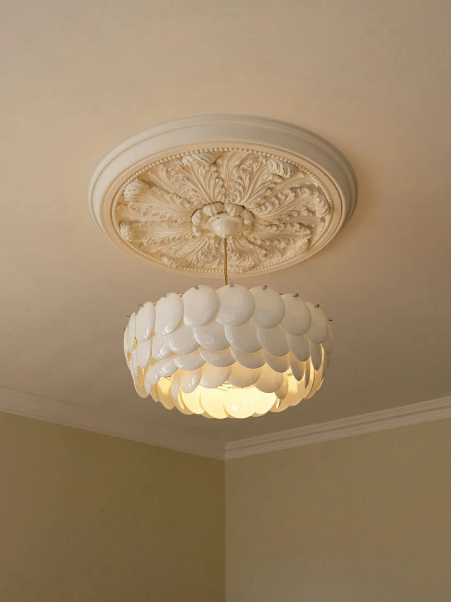 White Lottie Chandelier - Image 13