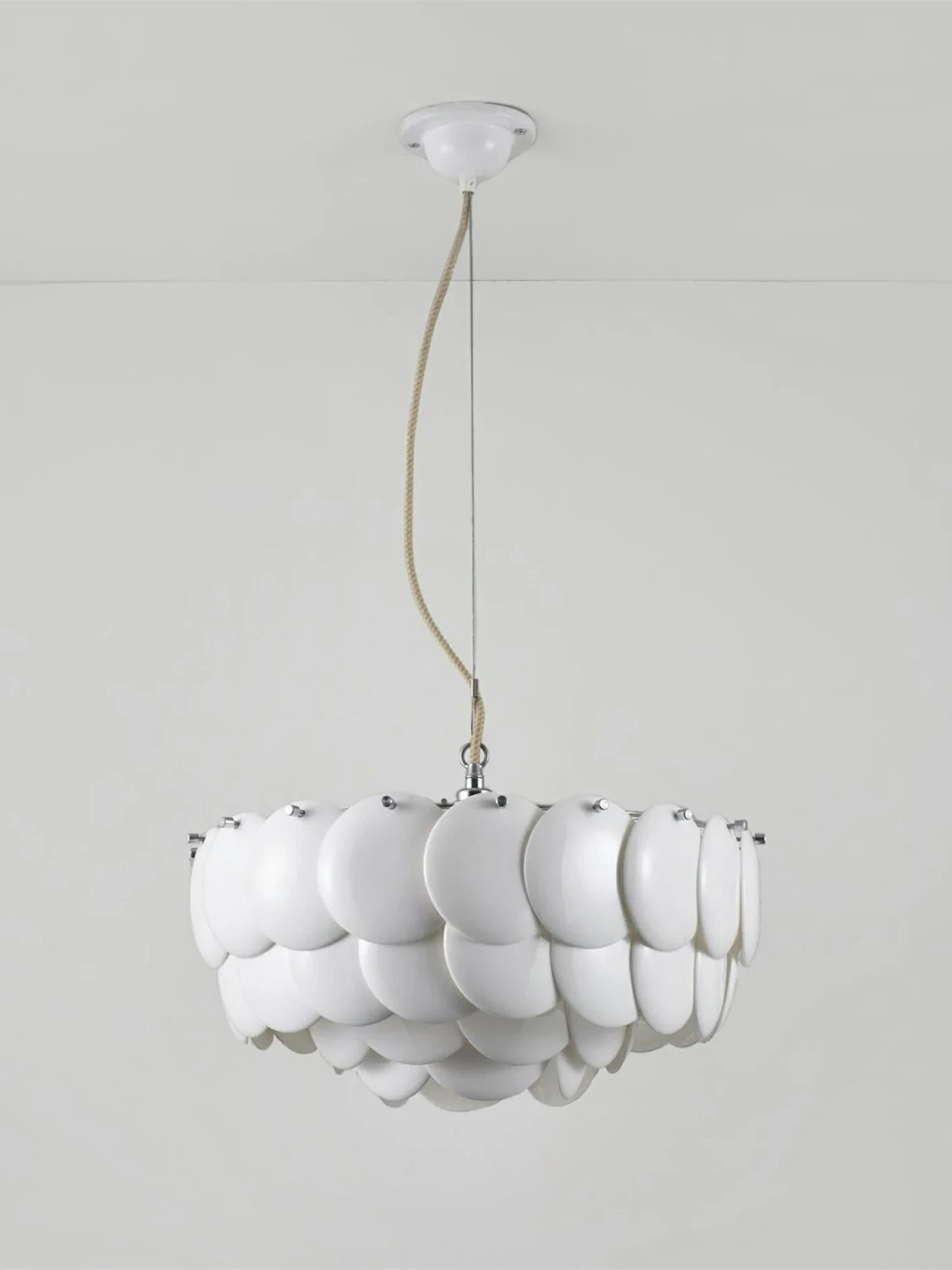 White Lottie Chandelier - Image 10