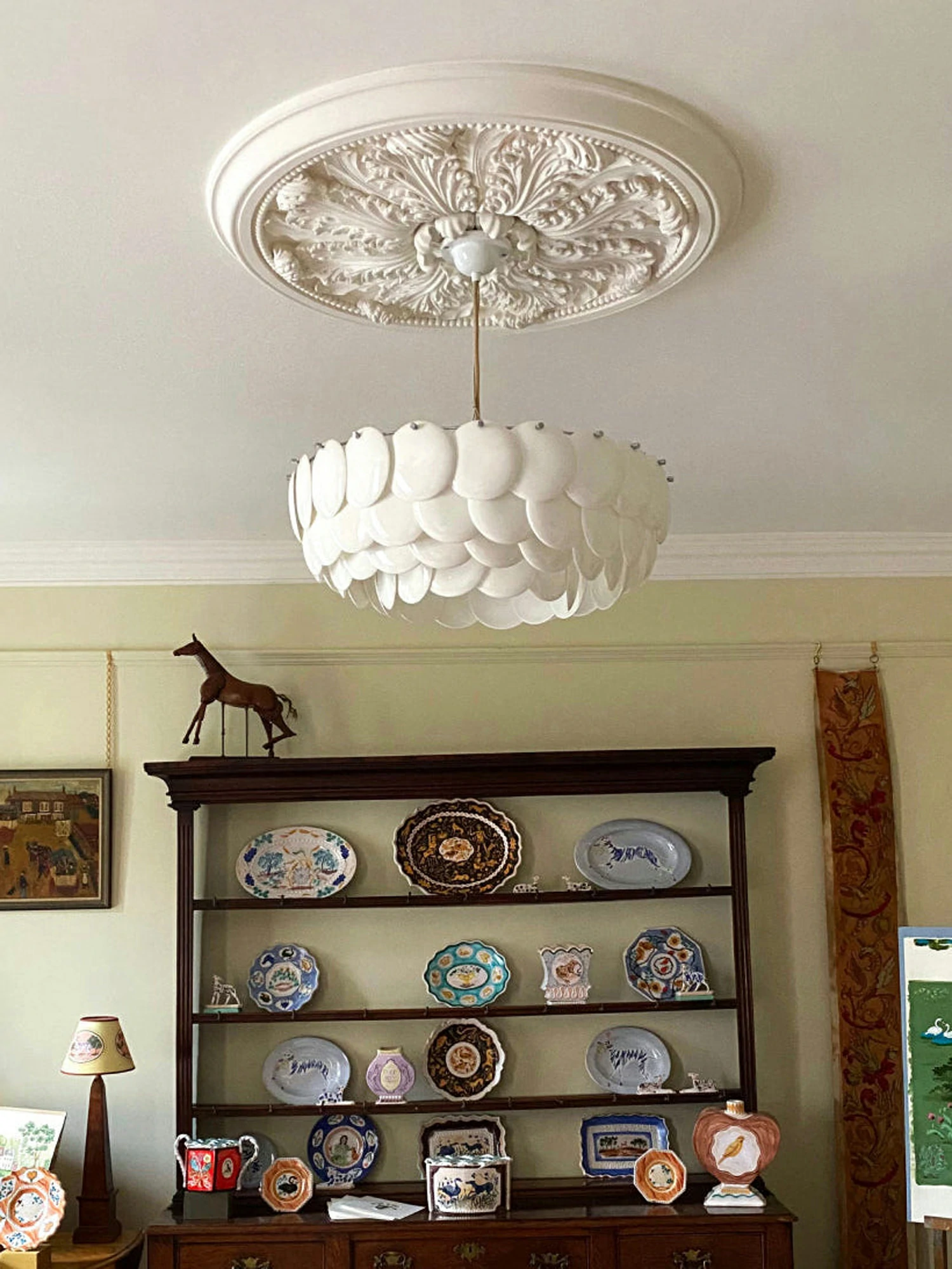 White Lottie Chandelier - Image 2