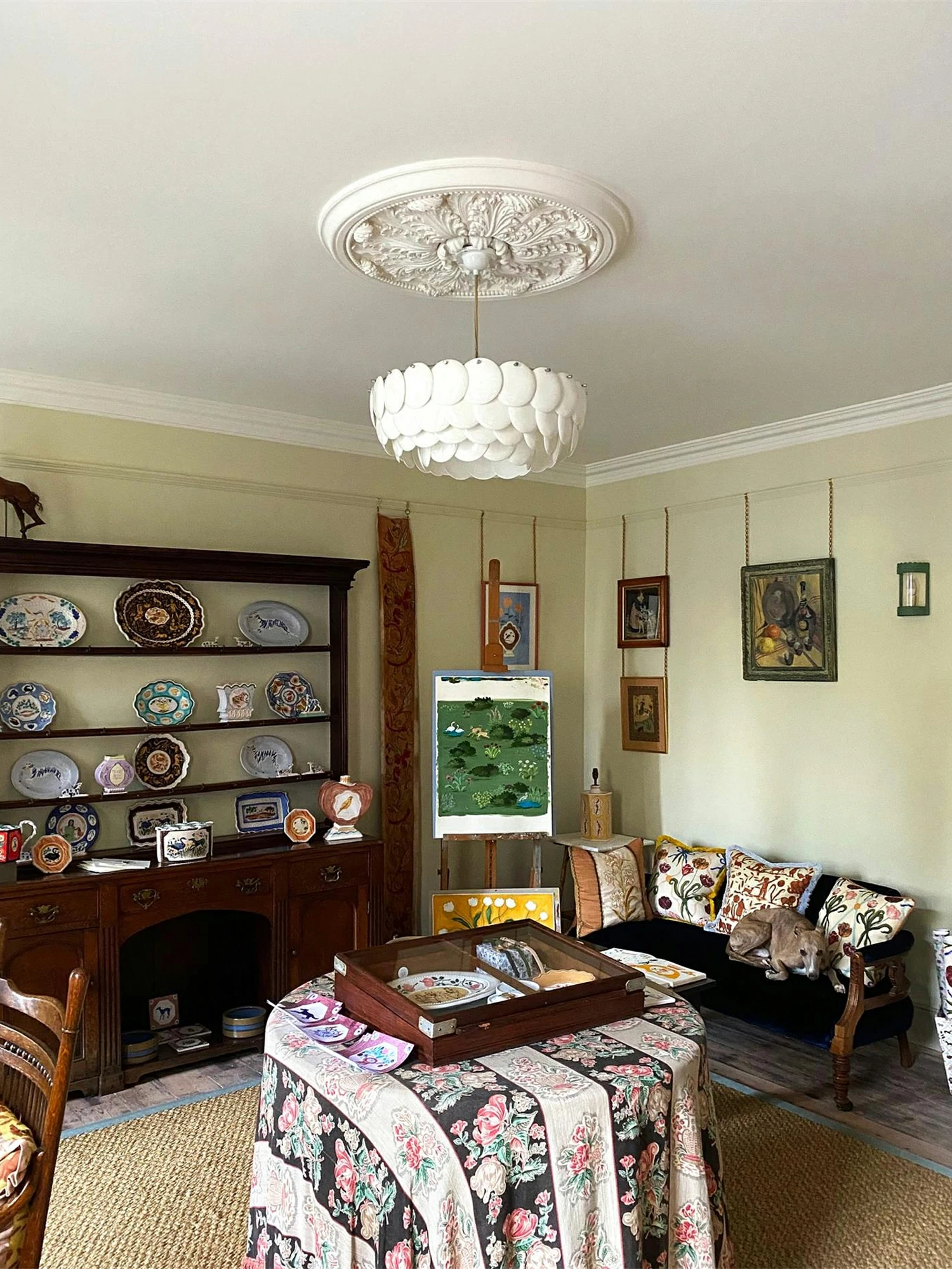 White Lottie Chandelier - Image 4