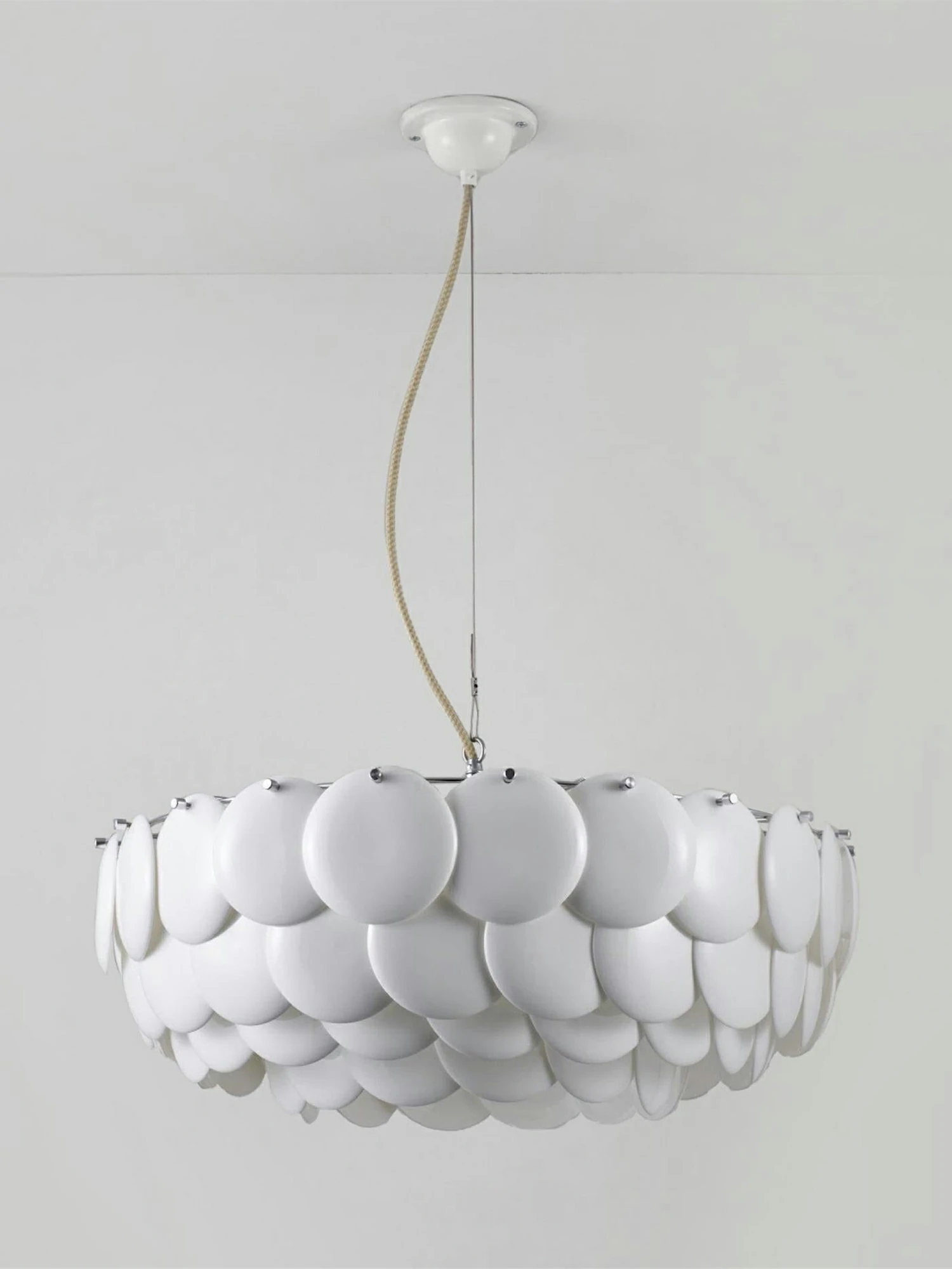 White Lottie Chandelier - Image 15