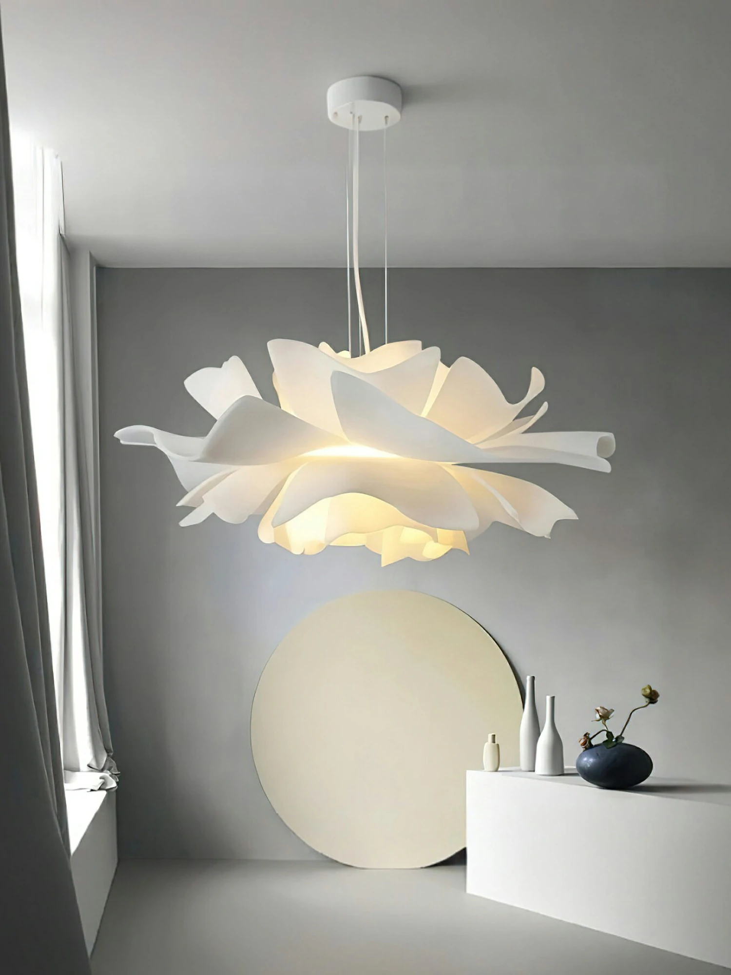White Lotus Pendant Light - Image 16