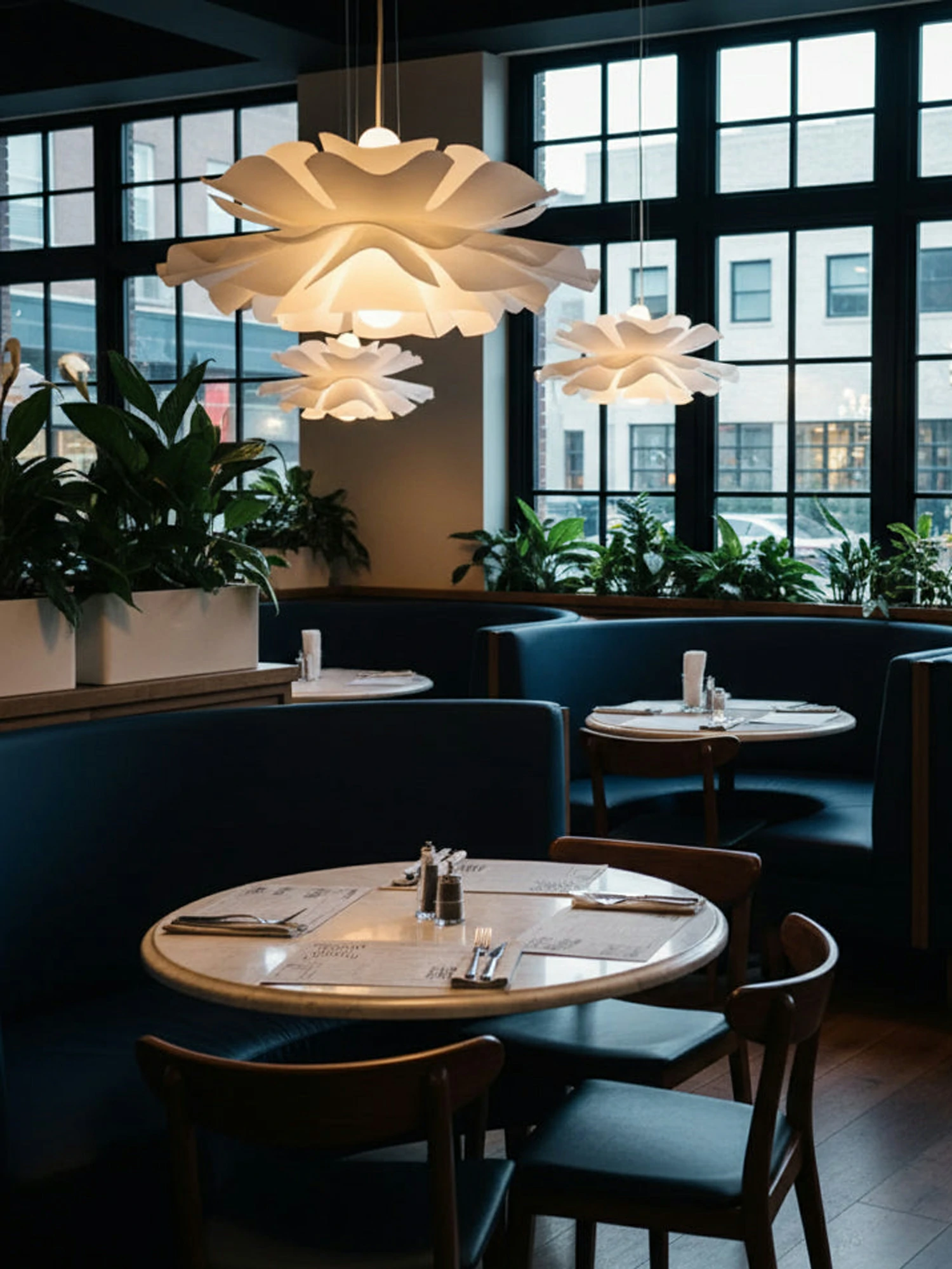 White Lotus Pendant Light - Image 21