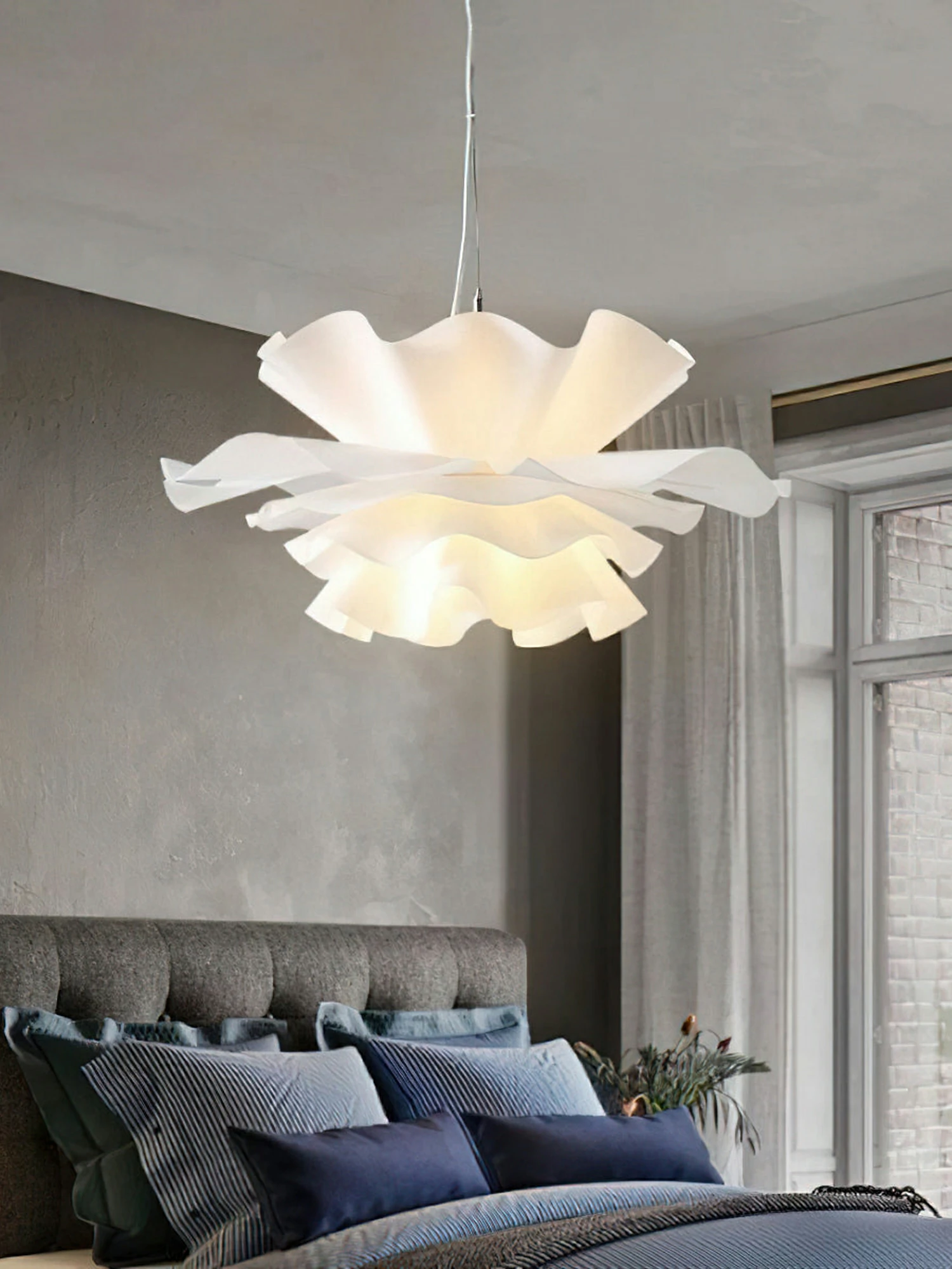 White Lotus Pendant Light - Image 4