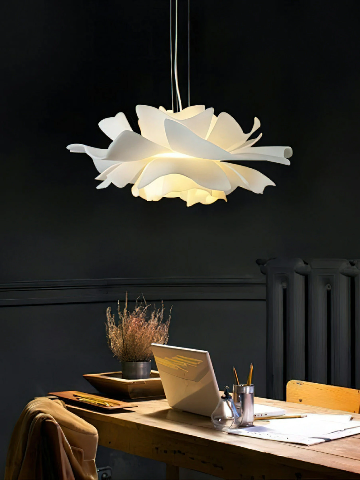 White Lotus Pendant Light - Image 8