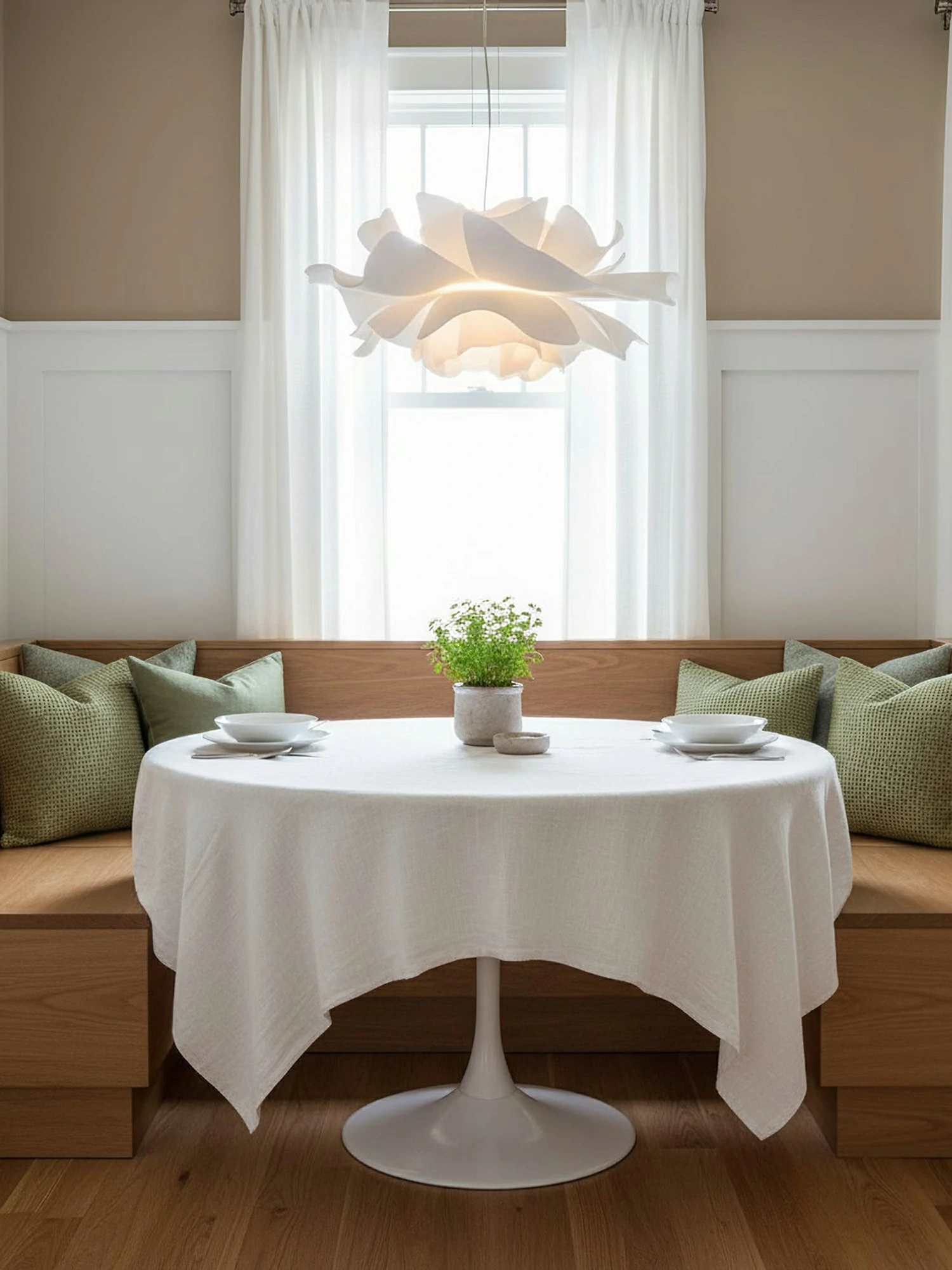 White Lotus Pendant Light - Image 12