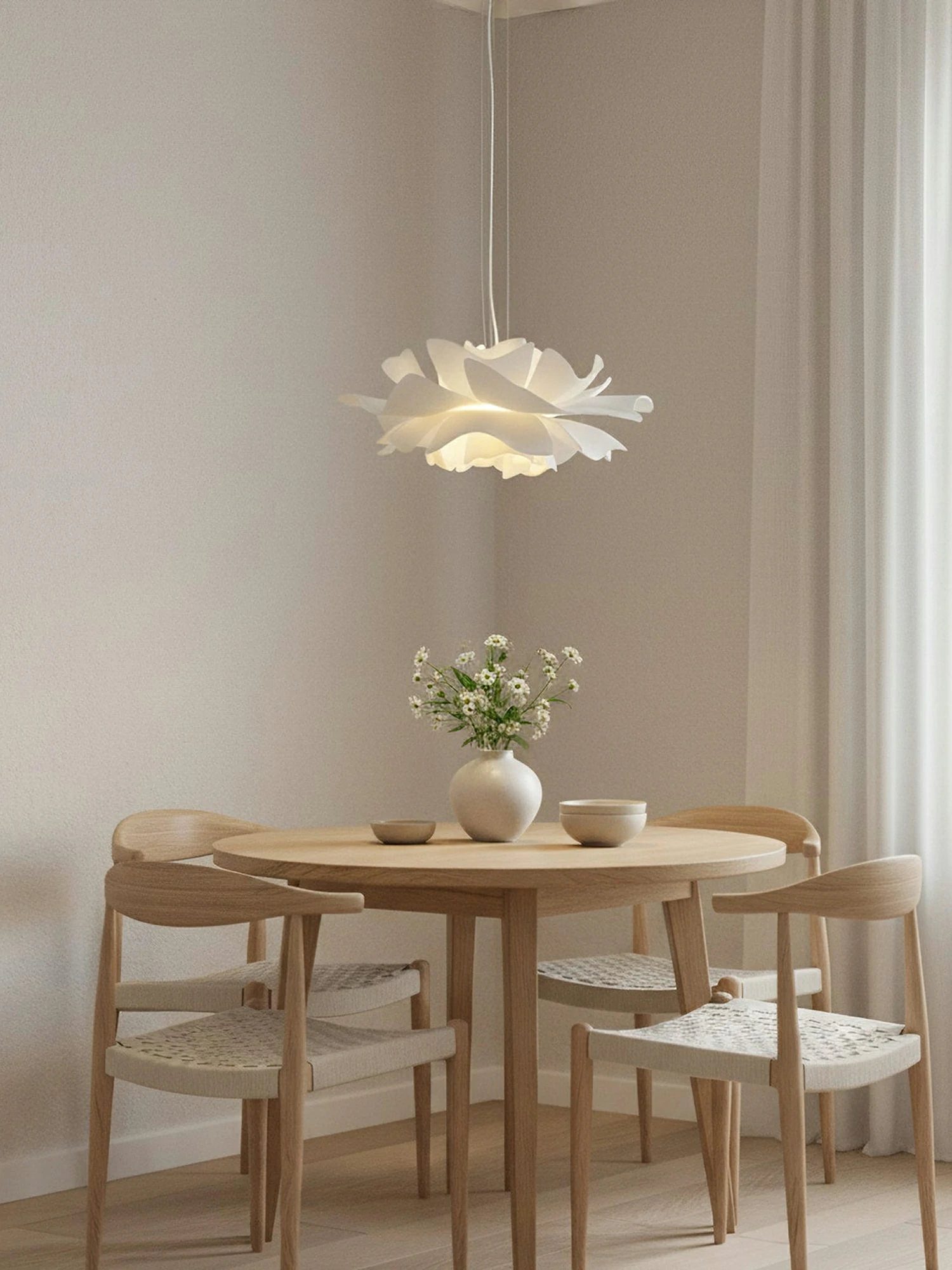 White Lotus Pendant Light - Image 14