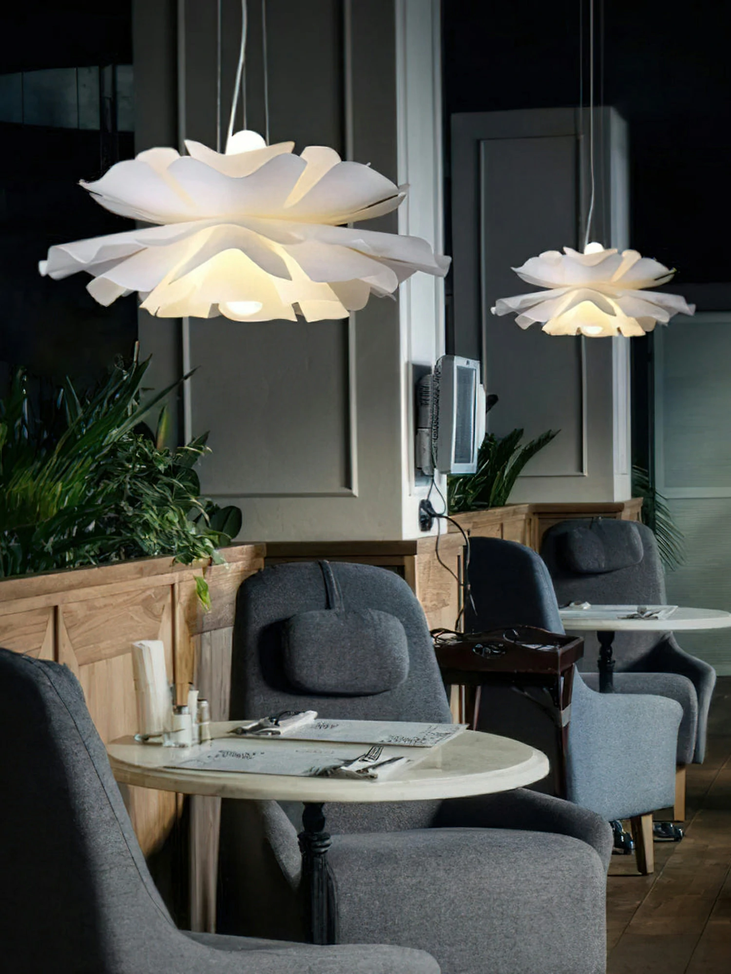 White Lotus Pendant Light - Image 20