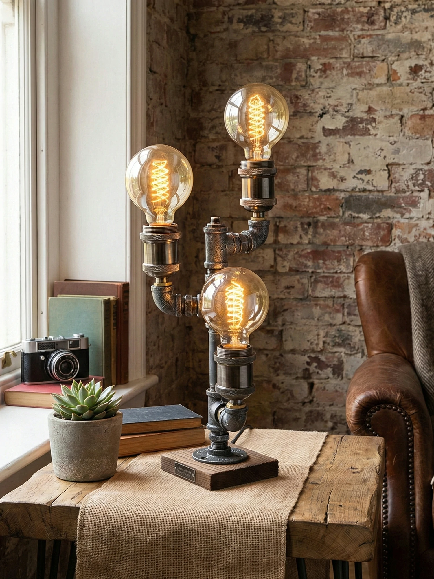 Wood Edison Table Lamp - Image 5