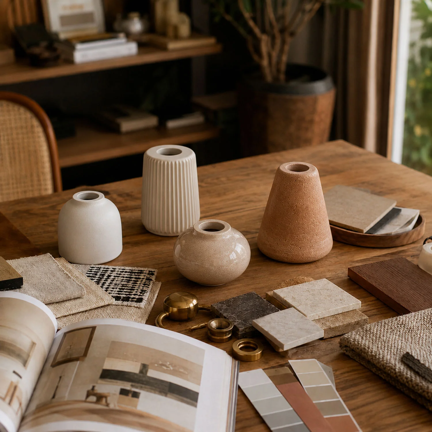 Ceramic light fixture material and form guide