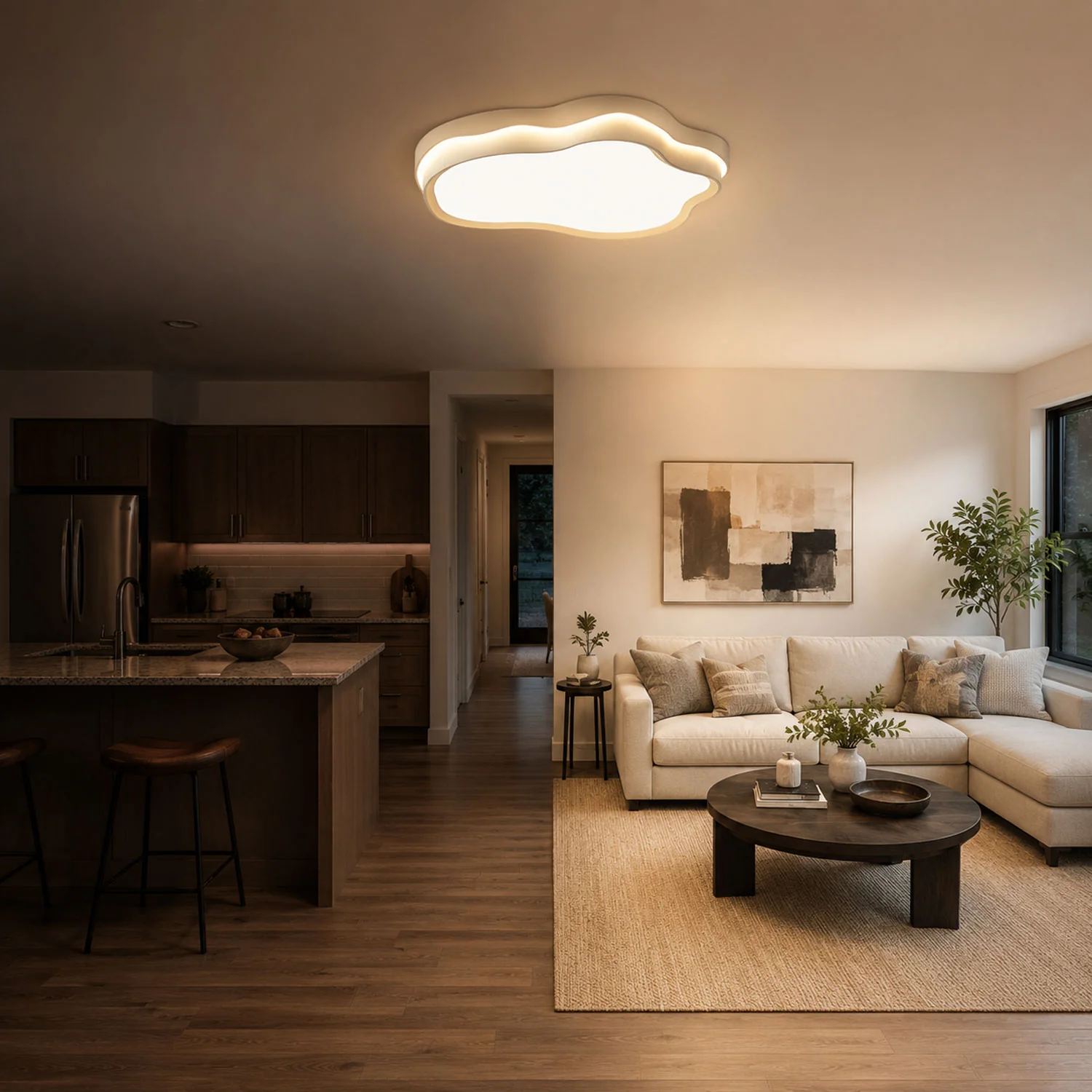 Ceiling light brightness and lumens