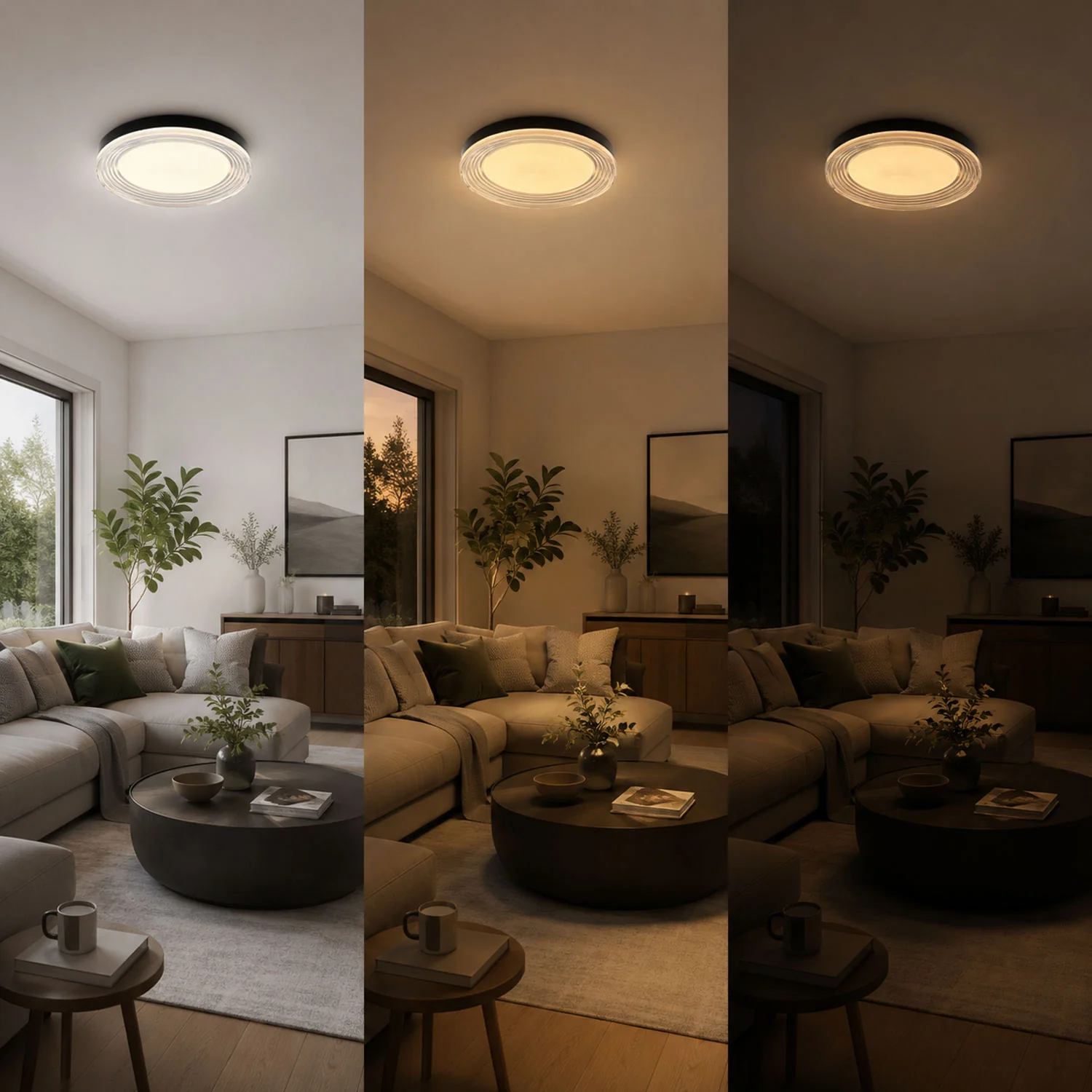 Dimmable ceiling lighting options