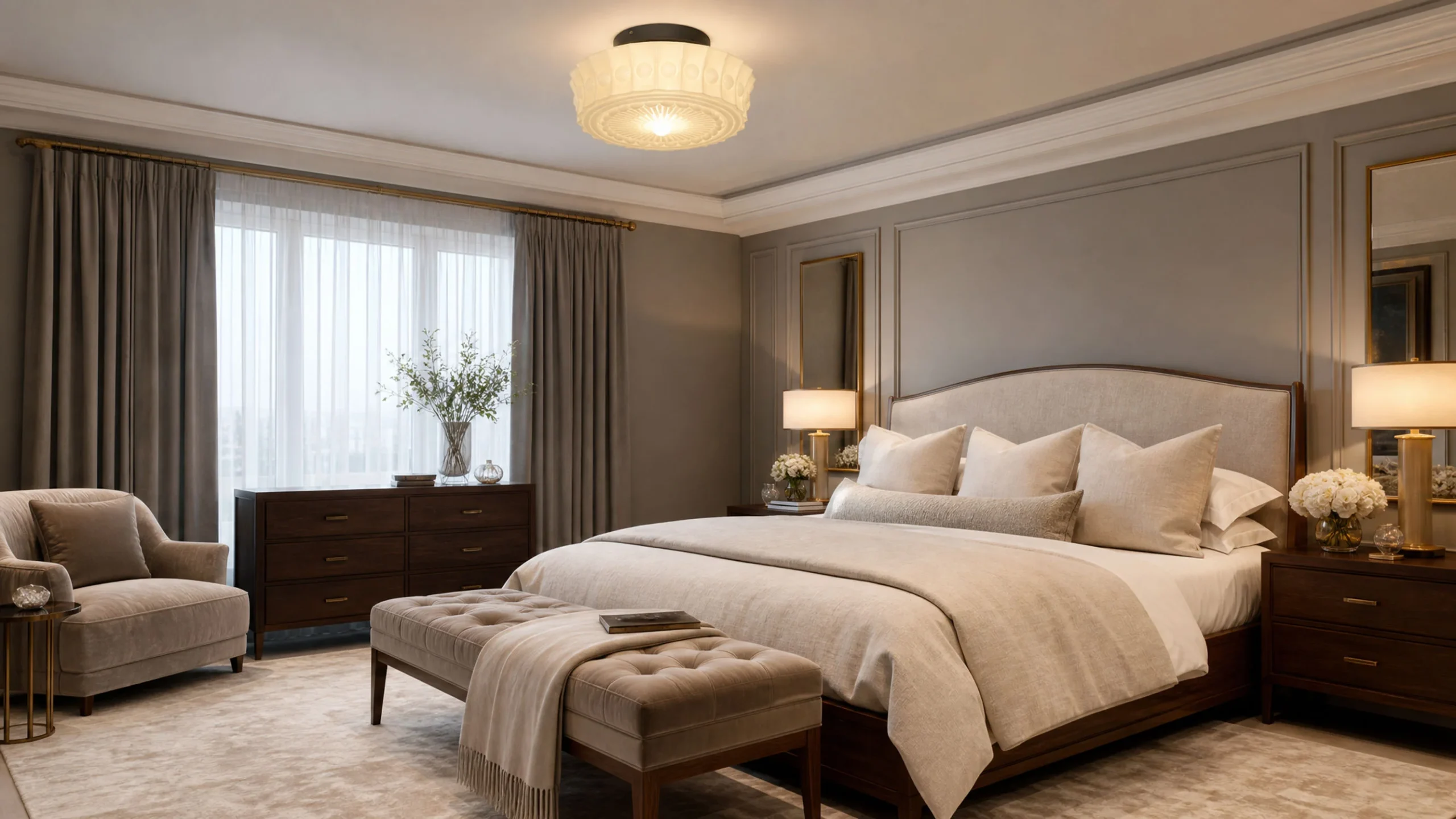 Charles Edwards Ceiling Lamp