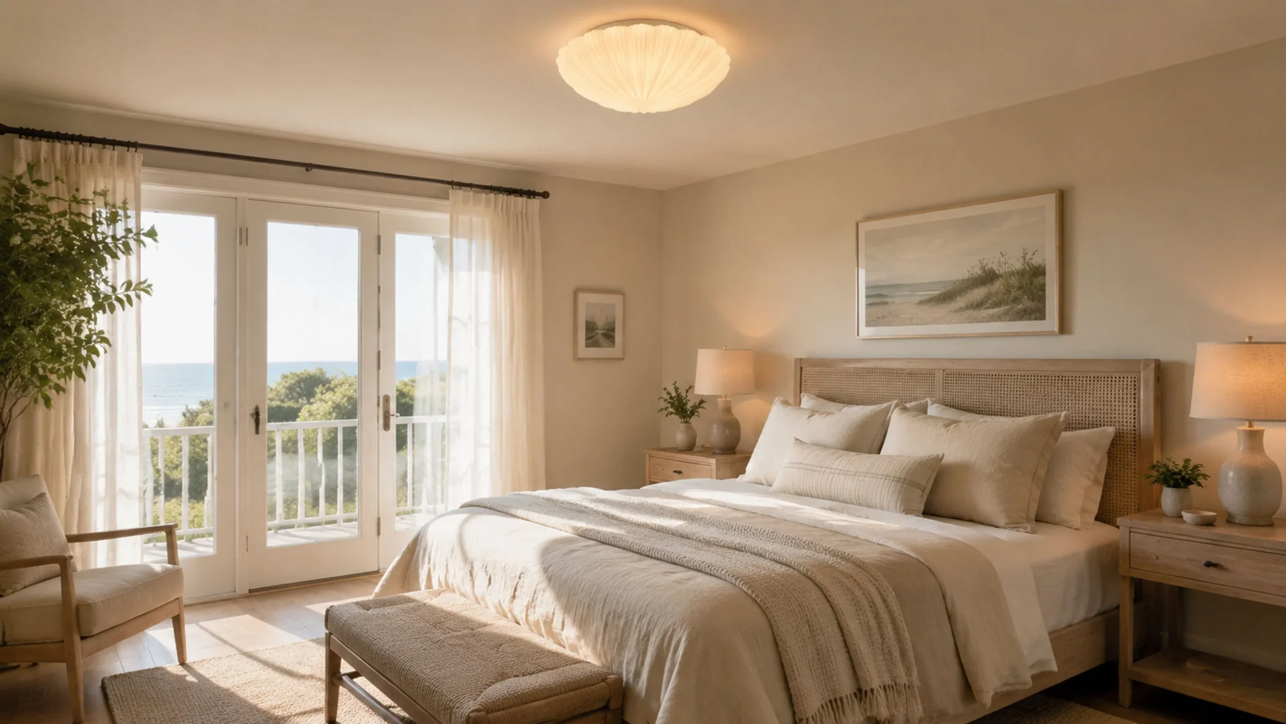 Devana Seashell Ceiling Lamp