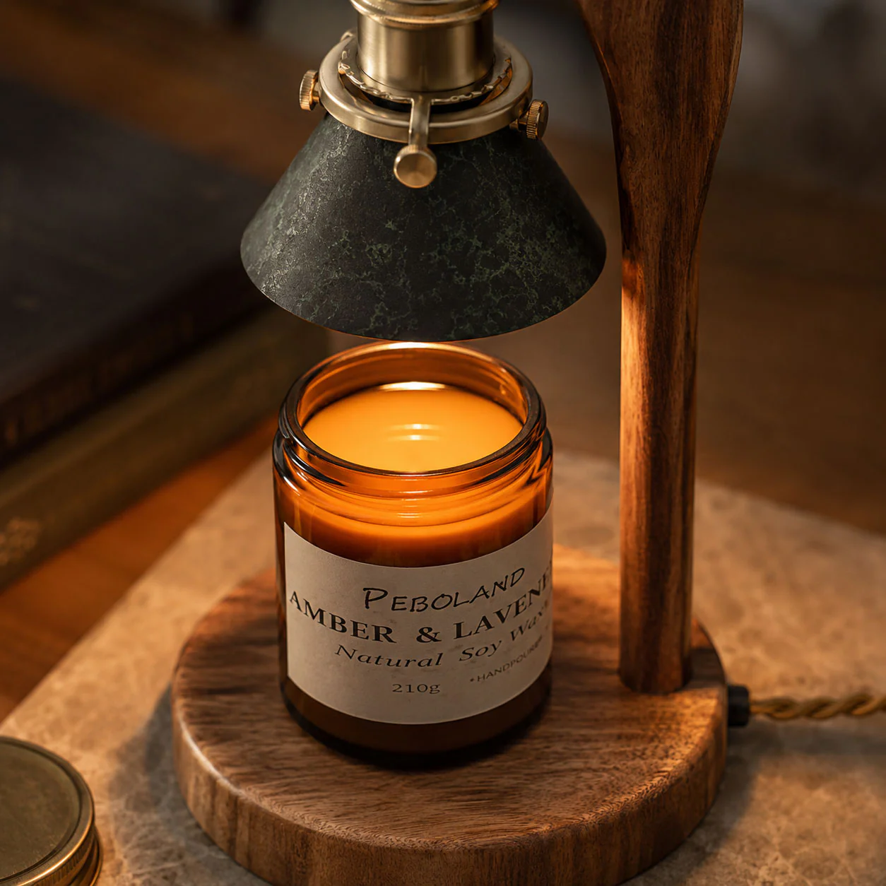 Safe Flame-free Candle Warmer