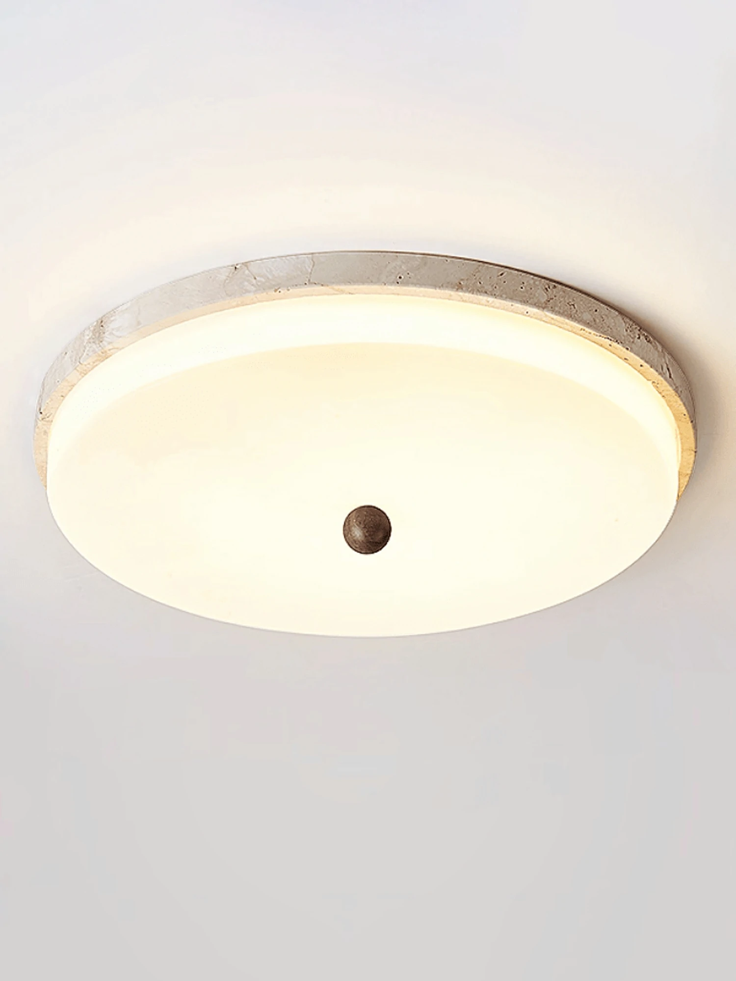 Aeon Travertine Orb Ceiling Light - Image 9