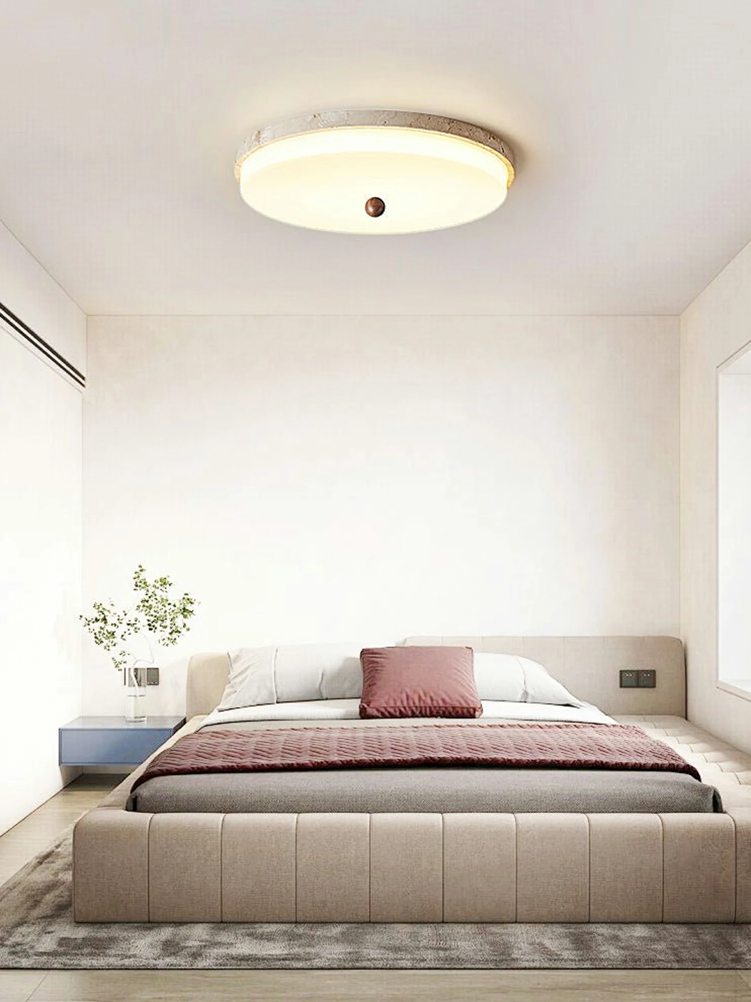 Aeon Travertine Orb Ceiling Light - Image 6
