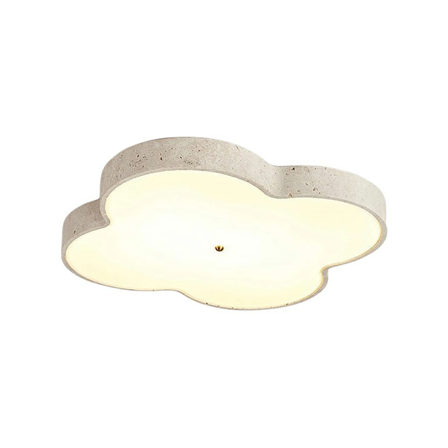 Aethel Cloud Travertine Ceiling Lamp