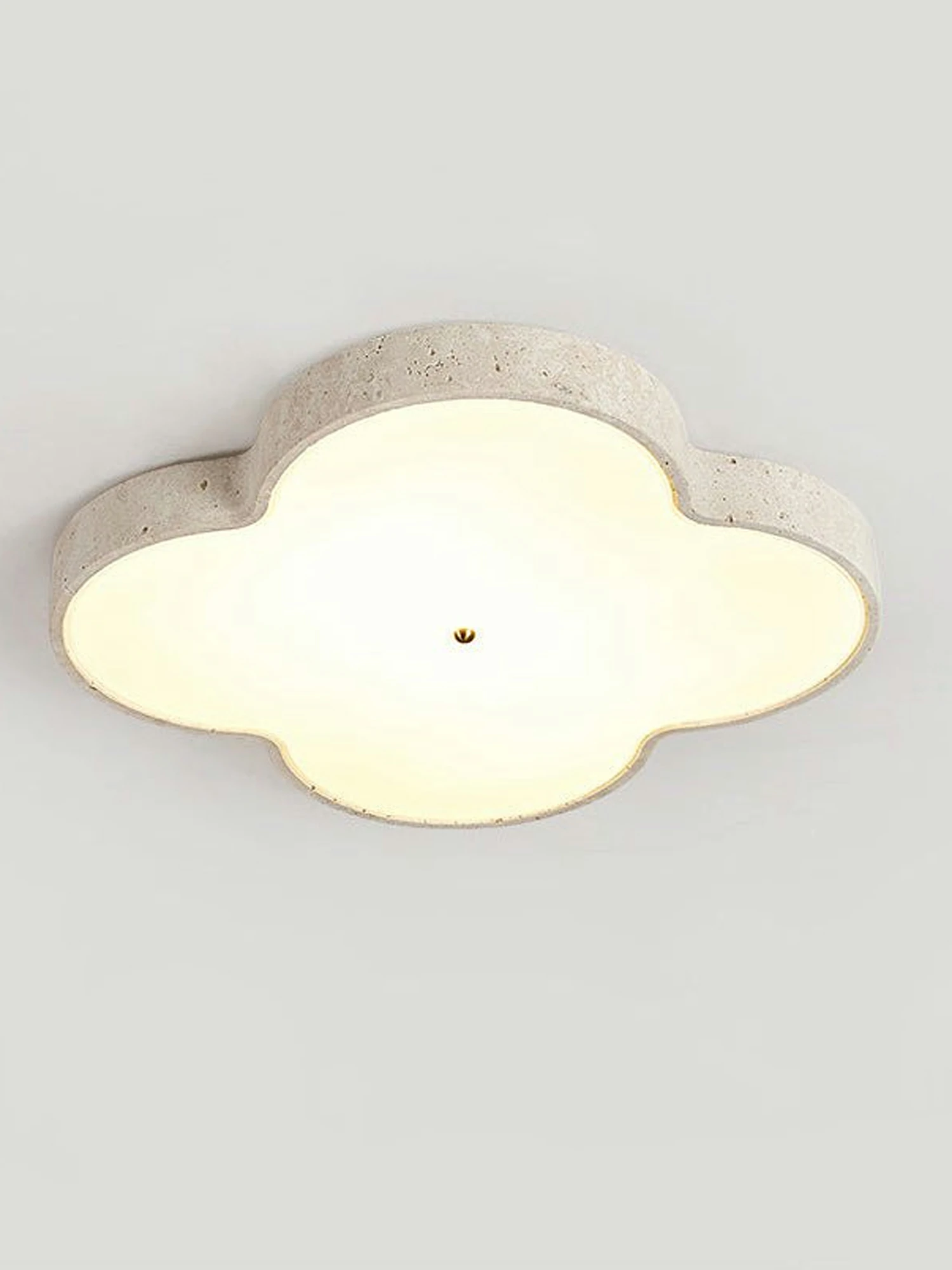 Aethel Cloud Travertine Ceiling Lamp - Image 7