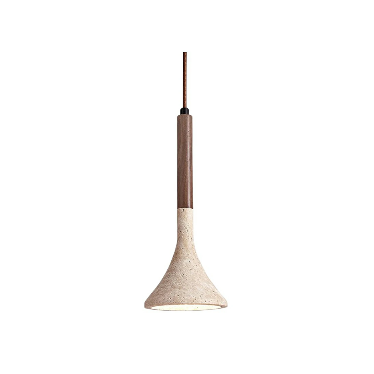 Aplomb Travertine Pendant Lamp