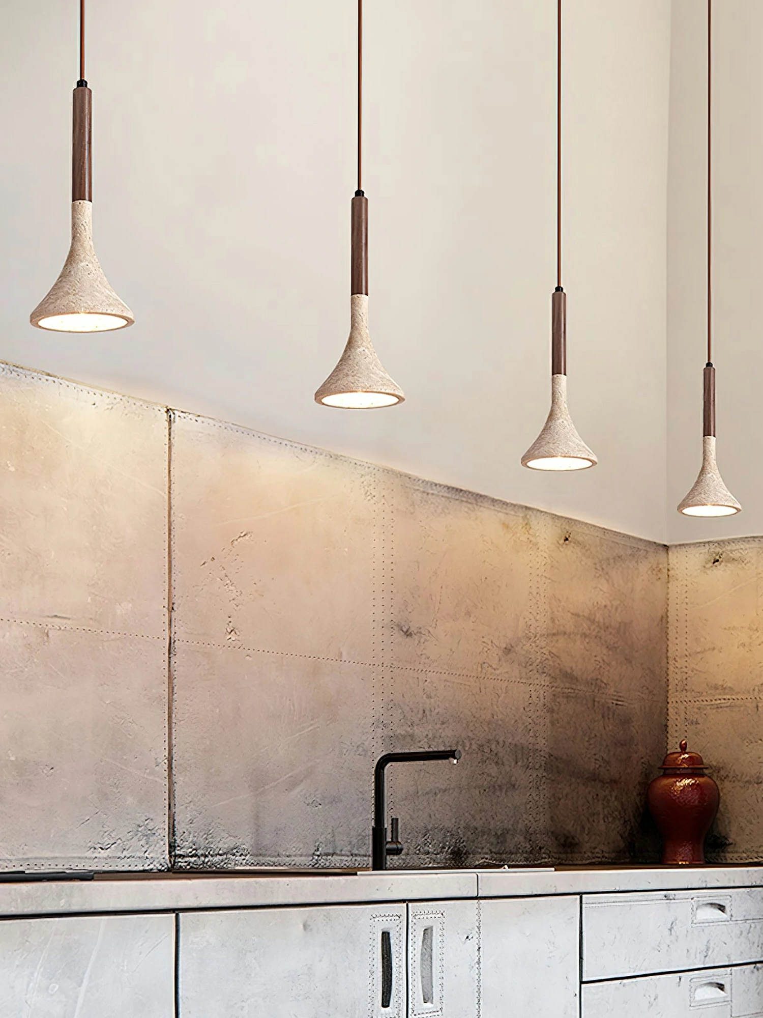 Aplomb Travertine Pendant Lamp - Image 7