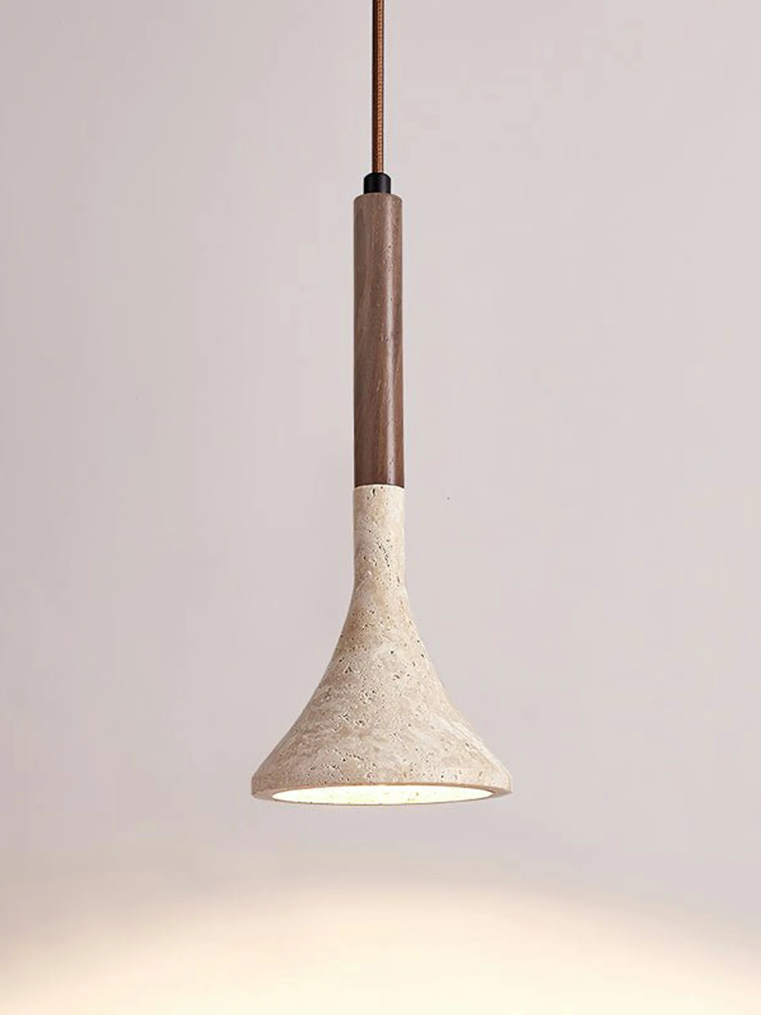 Aplomb Travertine Pendant Lamp - Image 8