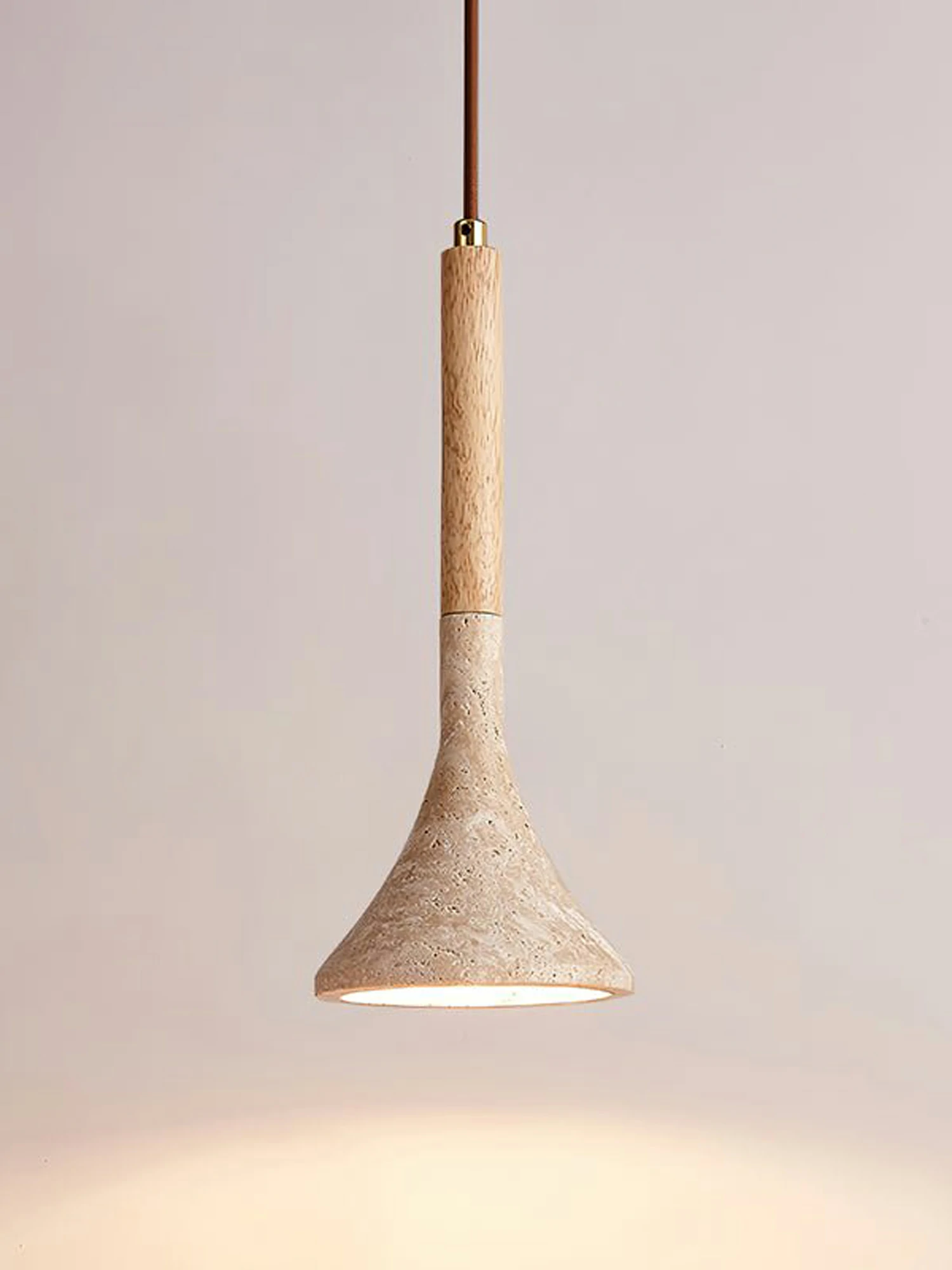 Aplomb Travertine Pendant Lamp - Image 9