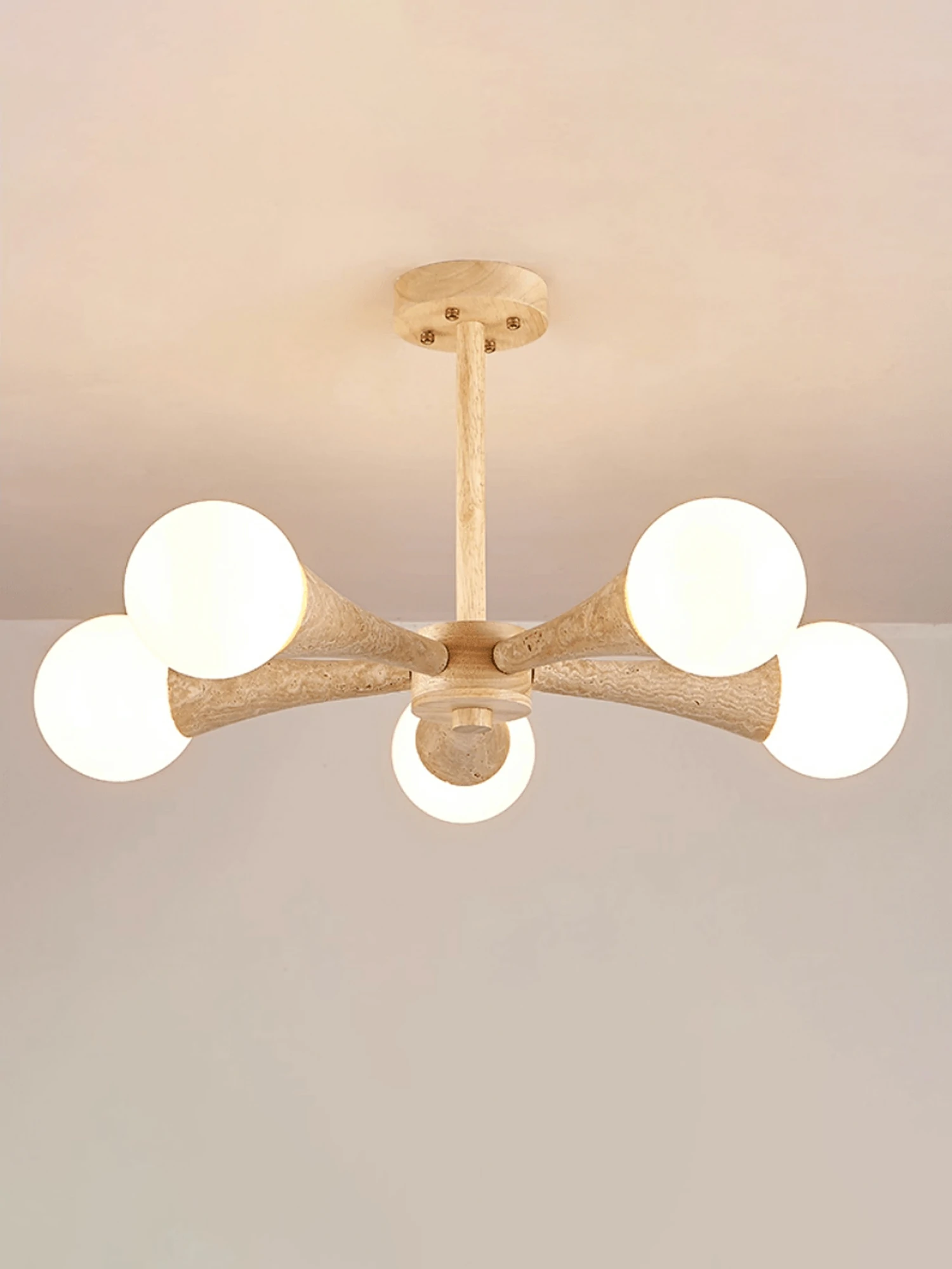 Arbor Travertine Chandelier - Image 13