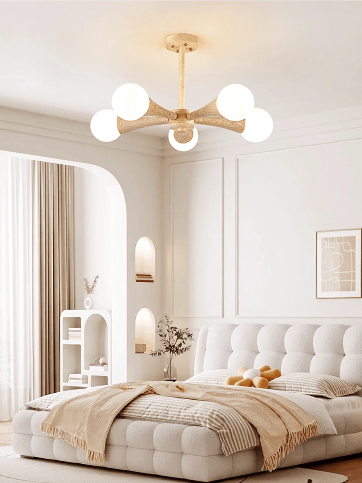 Arbor Travertine Chandelier - Image 4