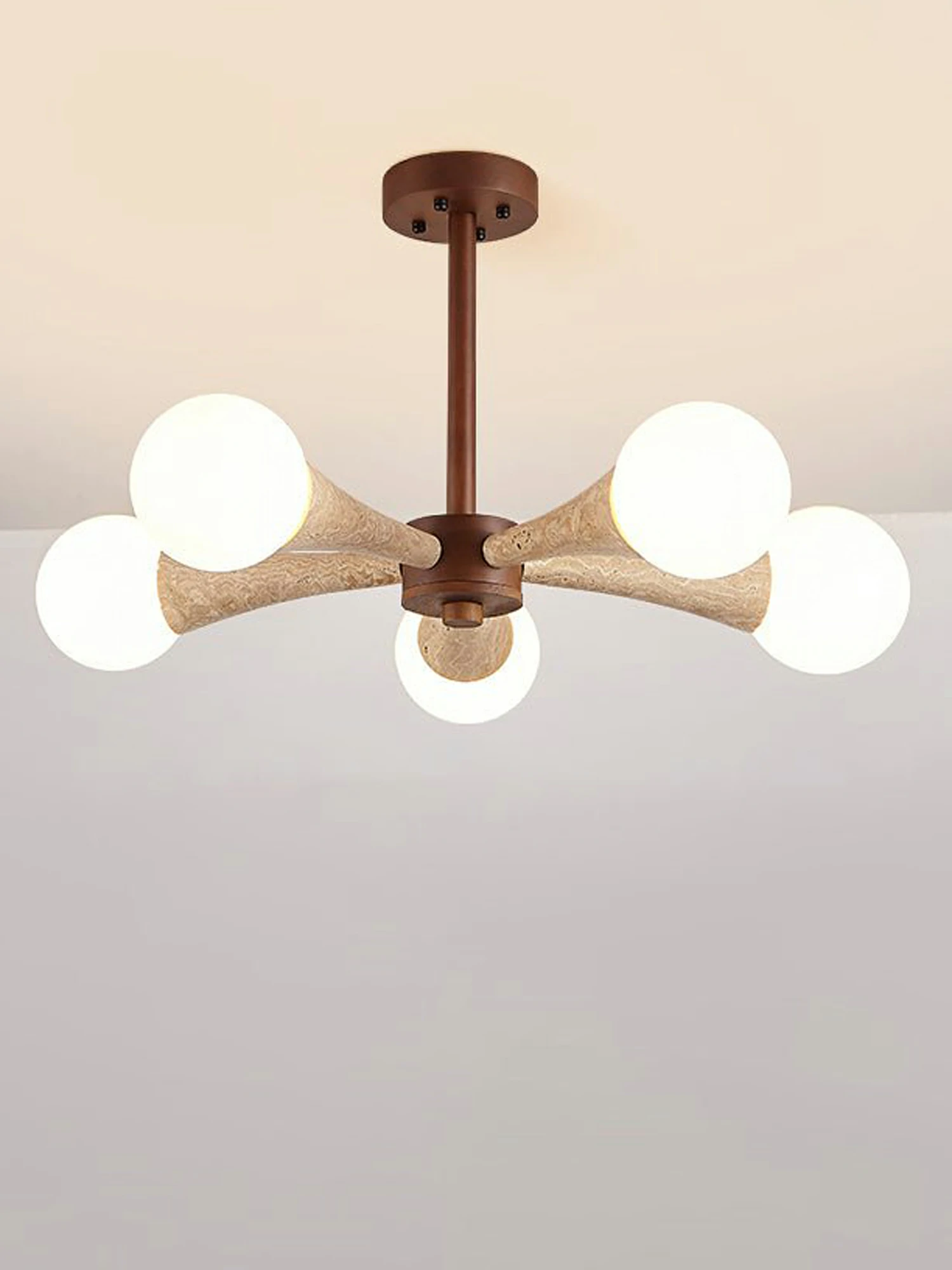 Arbor Travertine Chandelier - Image 12