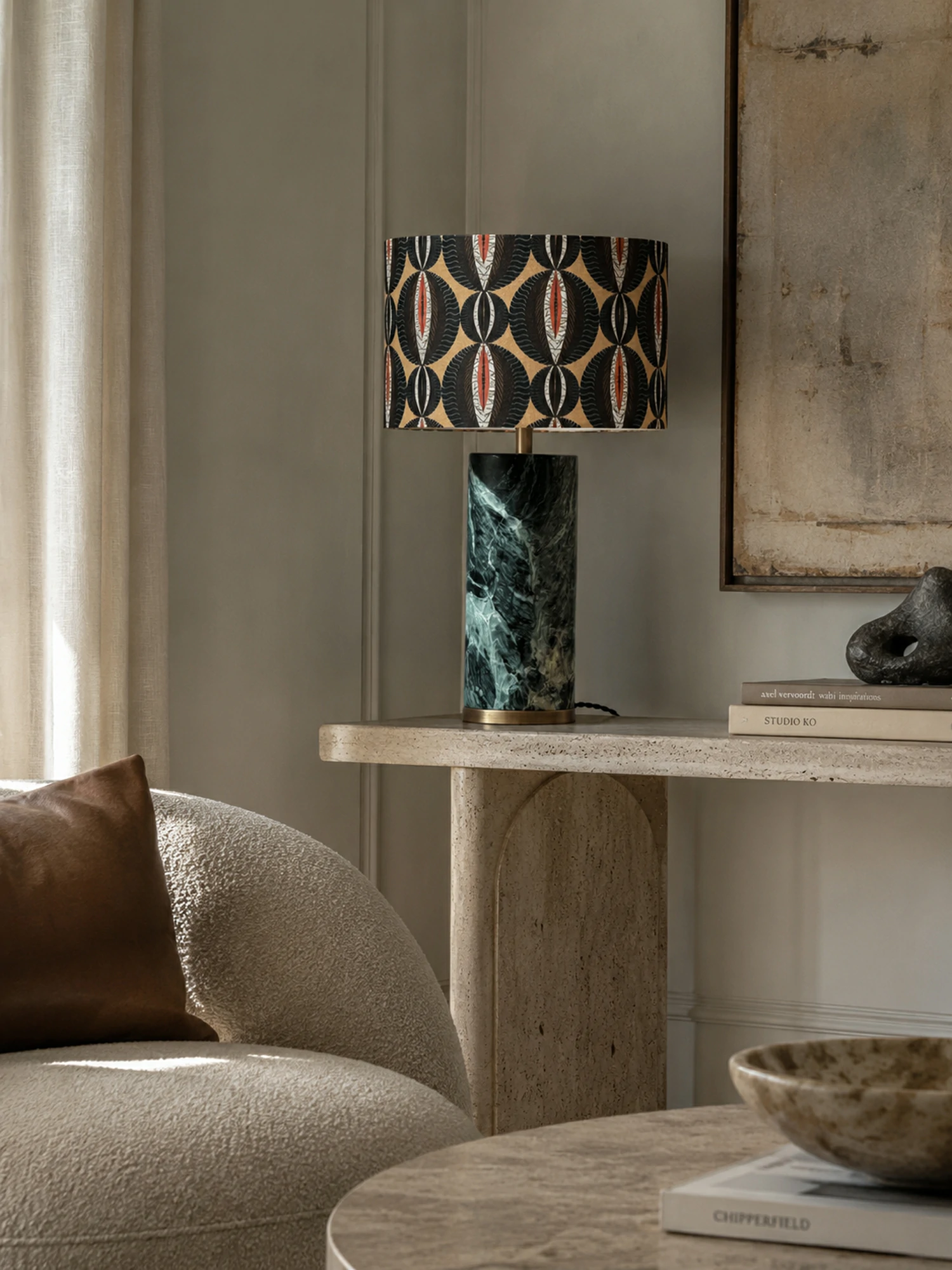 Aria Stone Table Lamp - Image 6