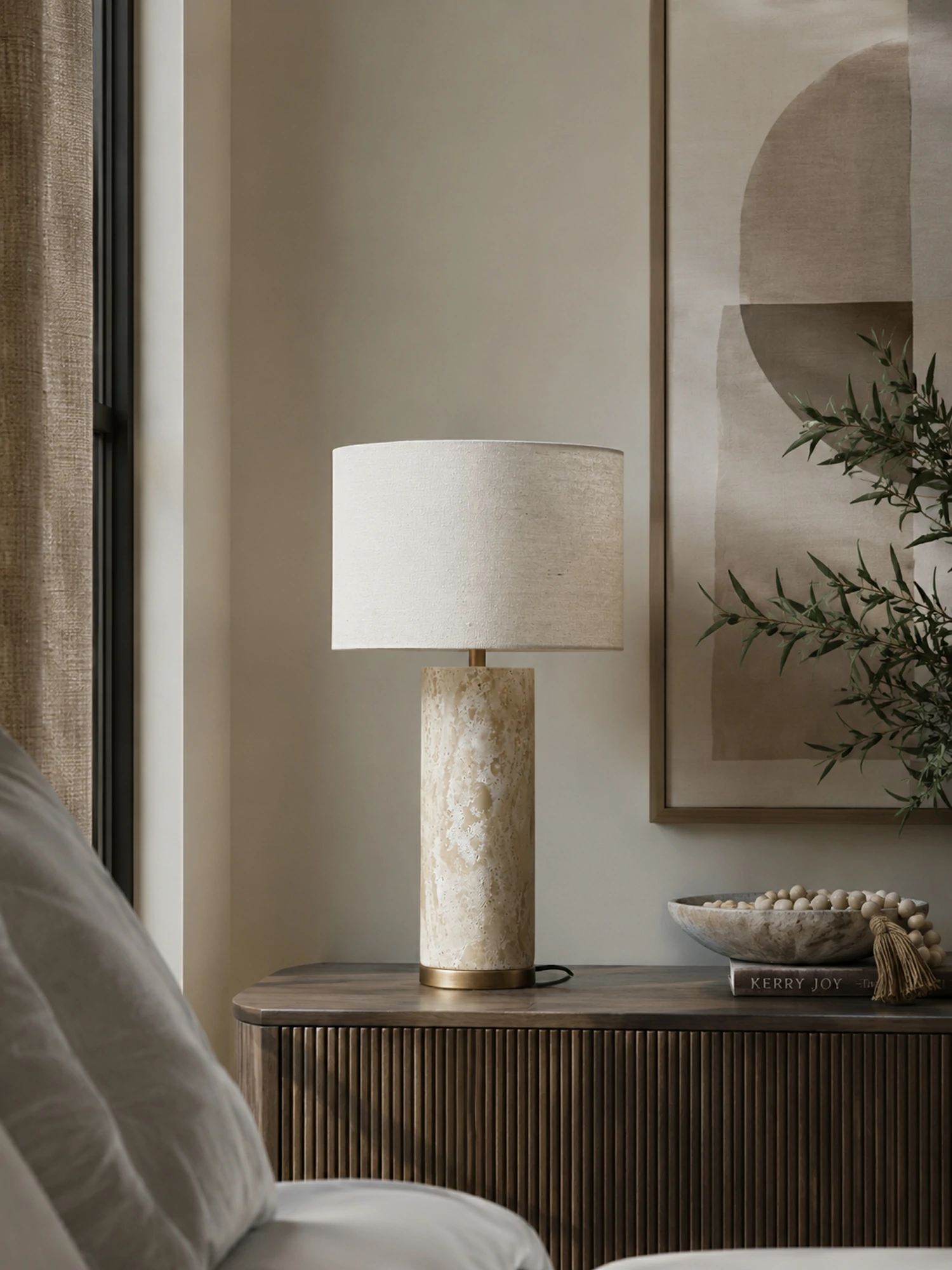 Aria Stone Table Lamp - Image 15