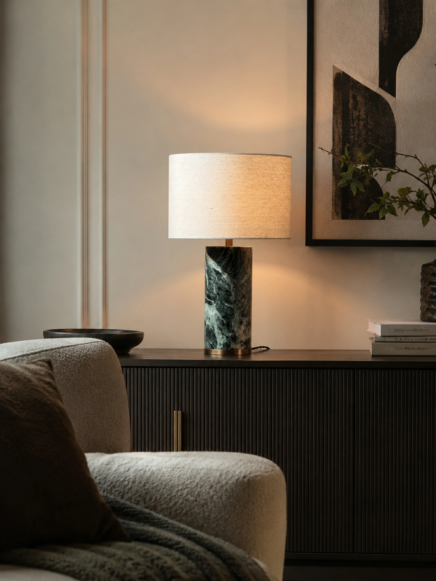 Aria Stone Table Lamp - Image 25