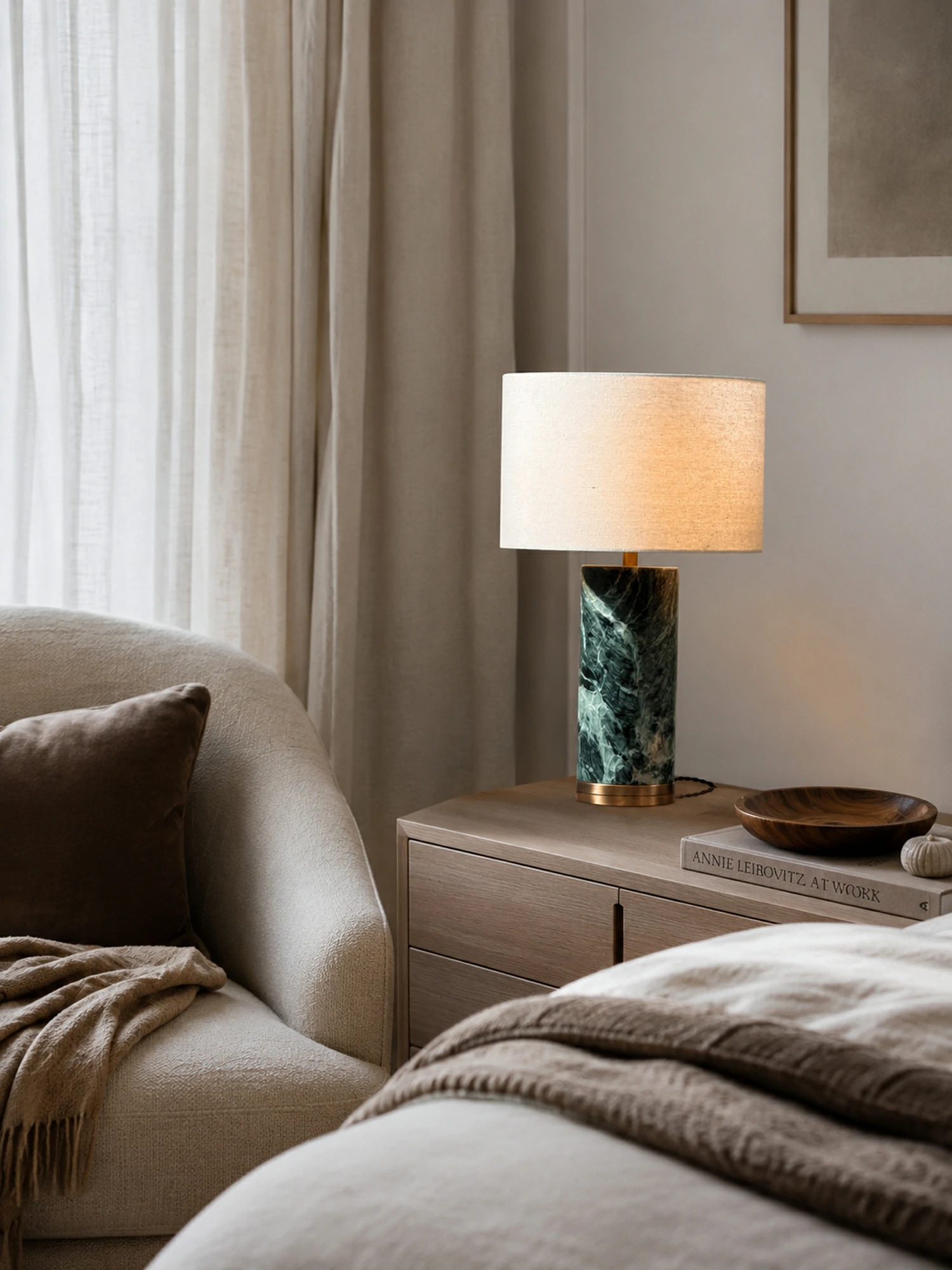 Aria Stone Table Lamp - Image 26