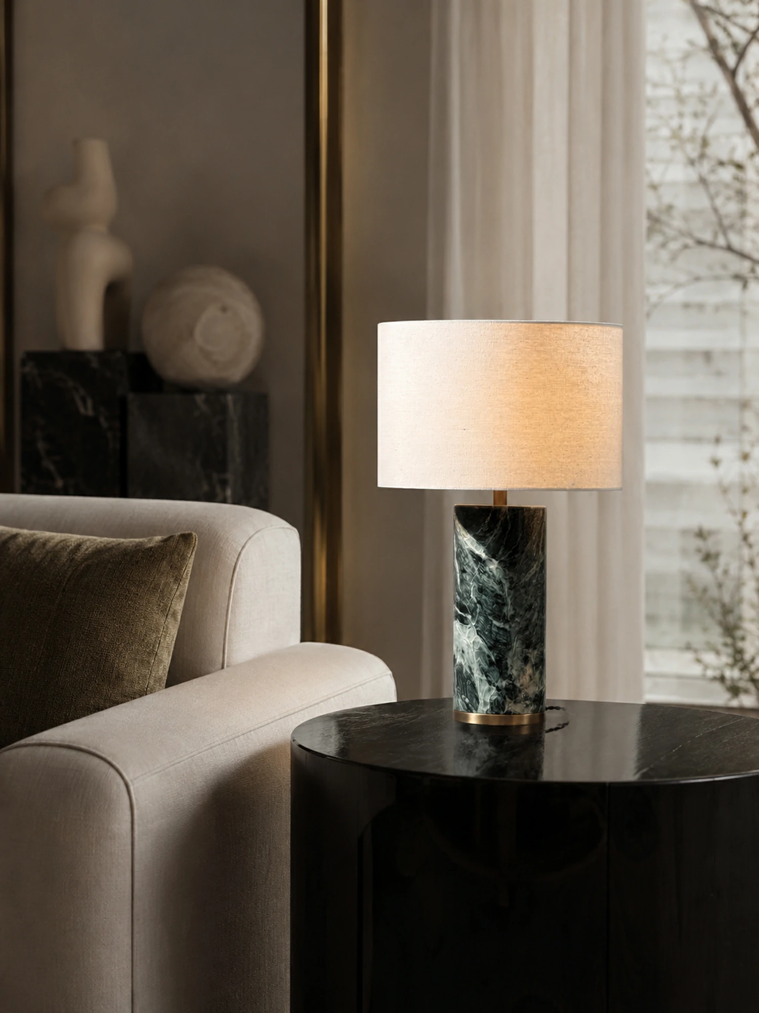 Aria Stone Table Lamp - Image 27
