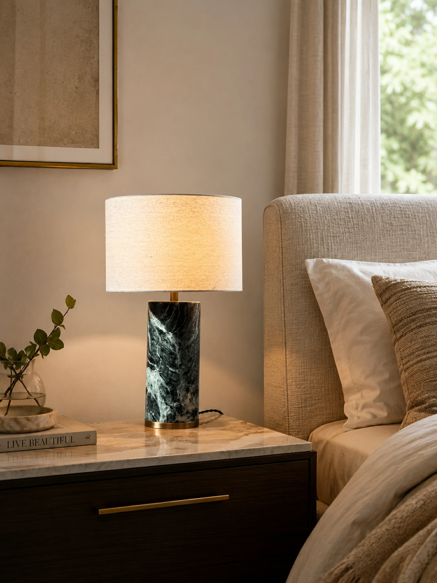 Aria Stone Table Lamp - Image 29