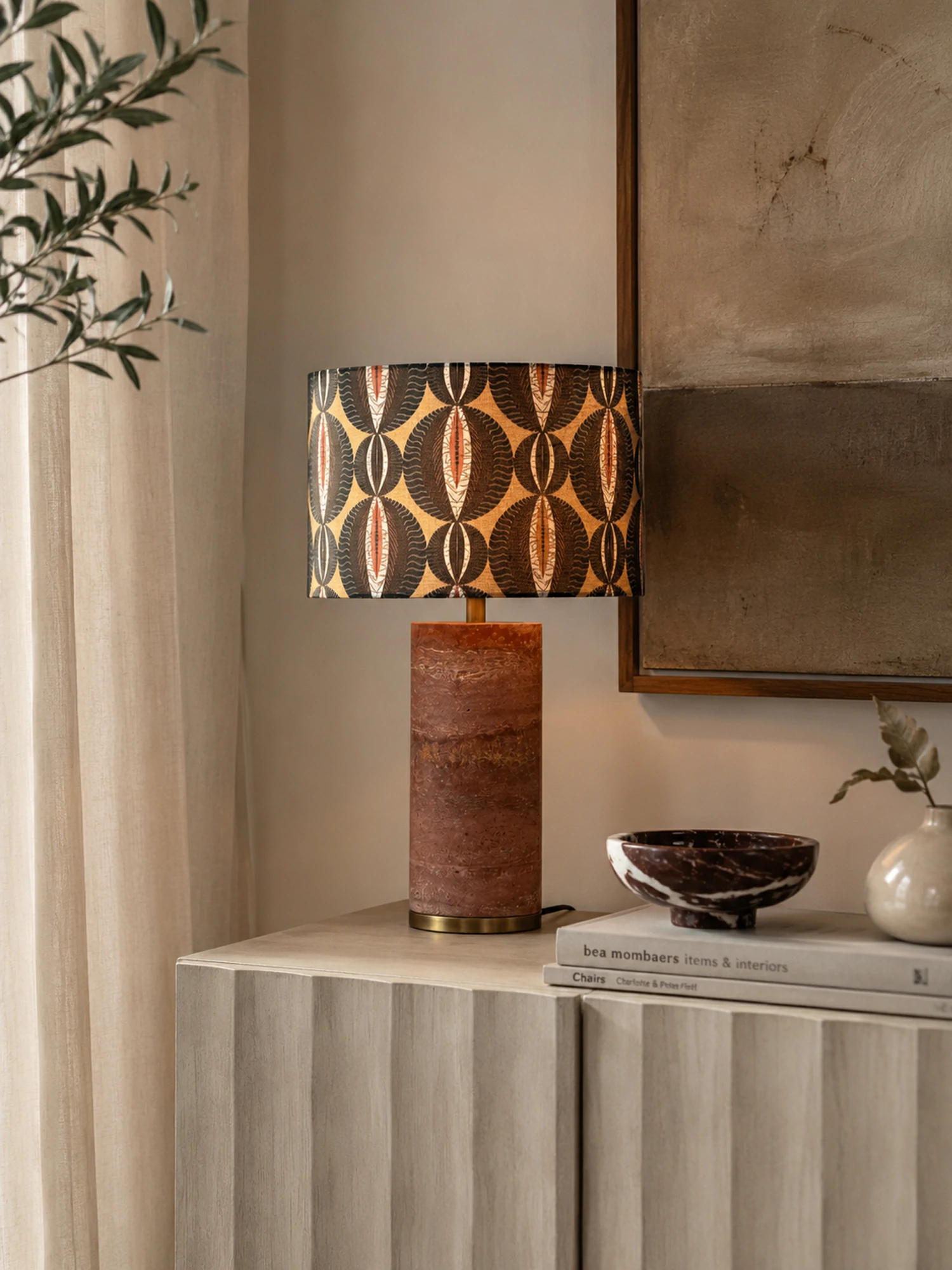 Aria Stone Table Lamp - Image 30