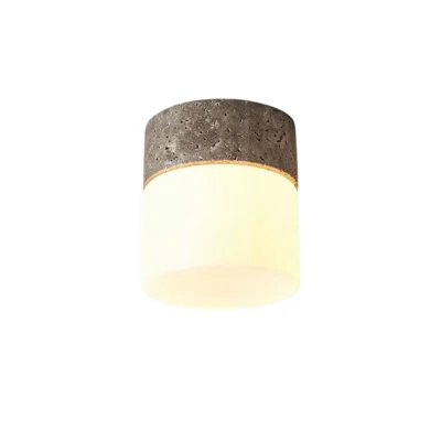 Astrid Travertine Ceiling Lamp