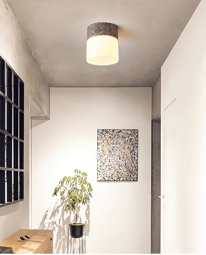 Astrid Travertine Ceiling Lamp - Image 2