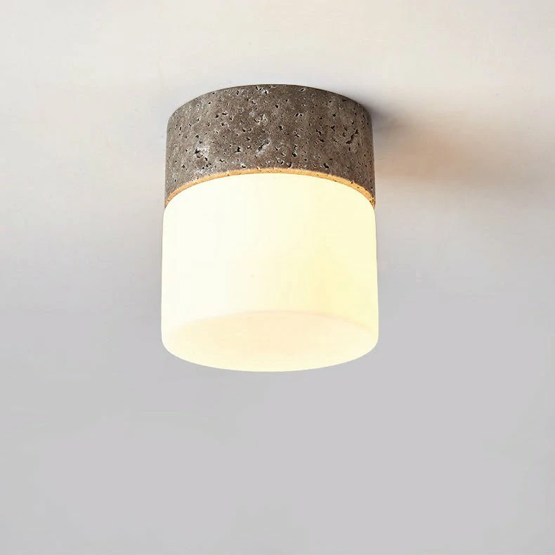 Astrid Travertine Ceiling Lamp - Image 7